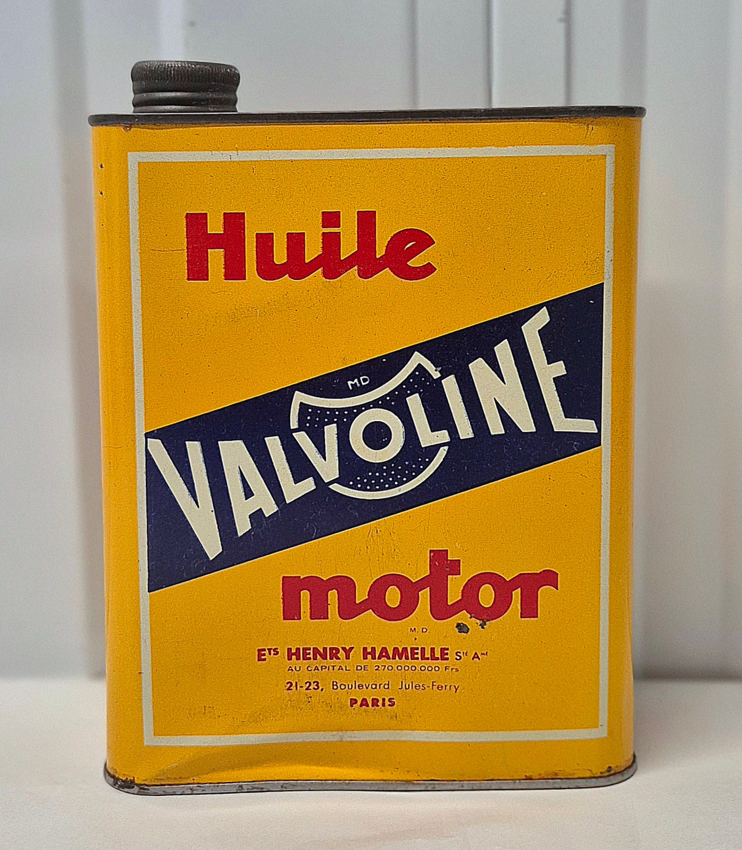 Bidon d'huile VALVOLINE
