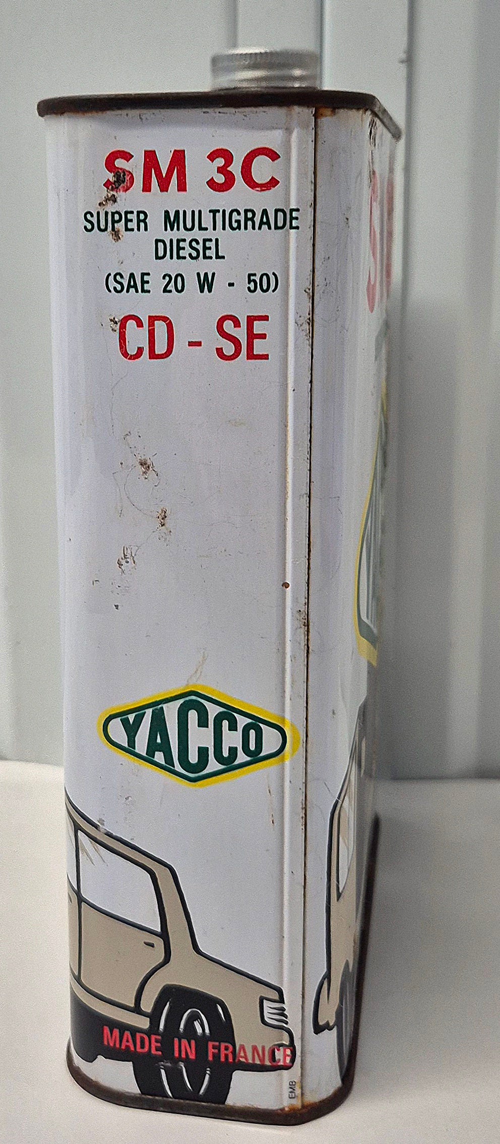 Bidon d'huile YACCO SM 3C