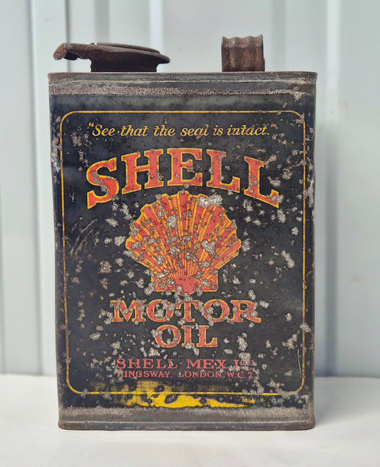 Bidon d'huile SHELL