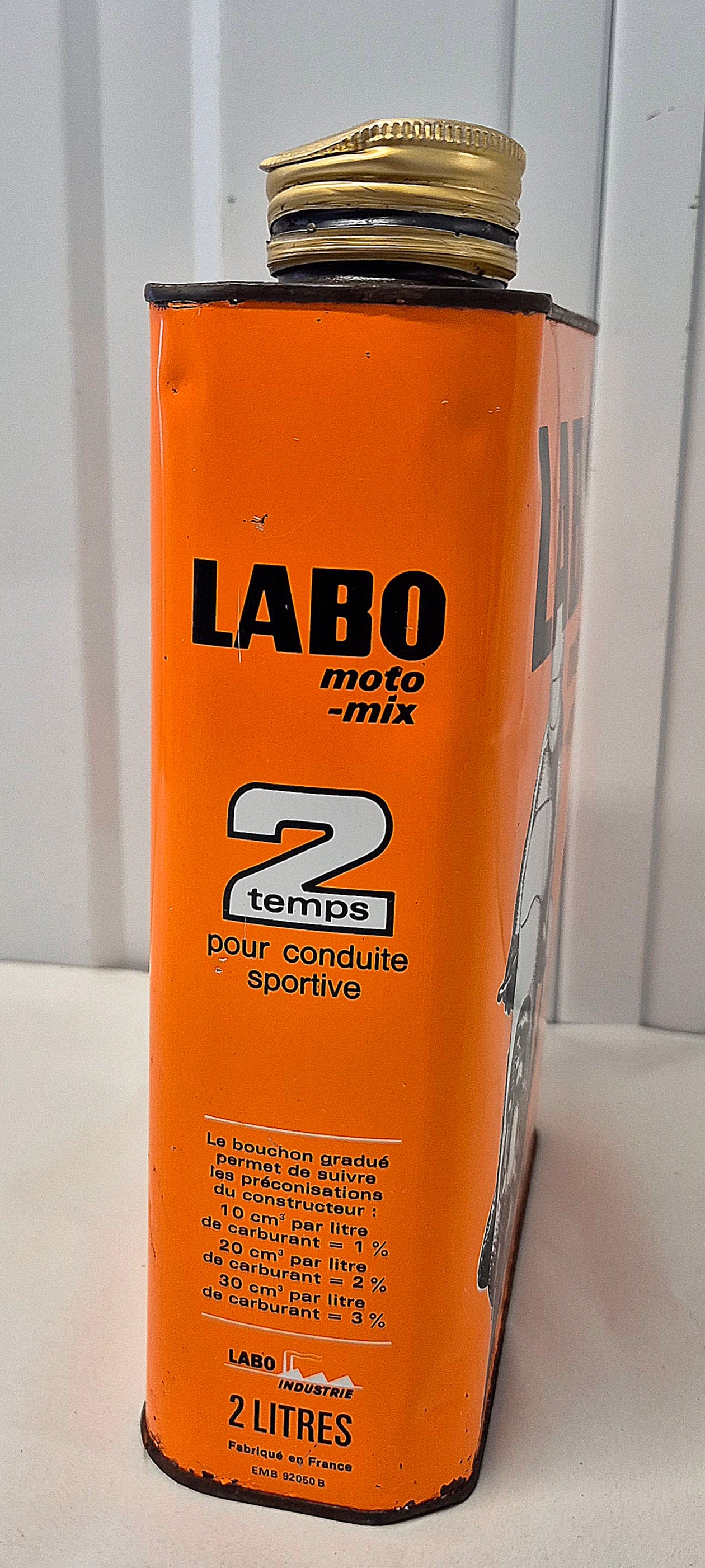 Bidon d'huile LABO Moto-Mix 2 Temps