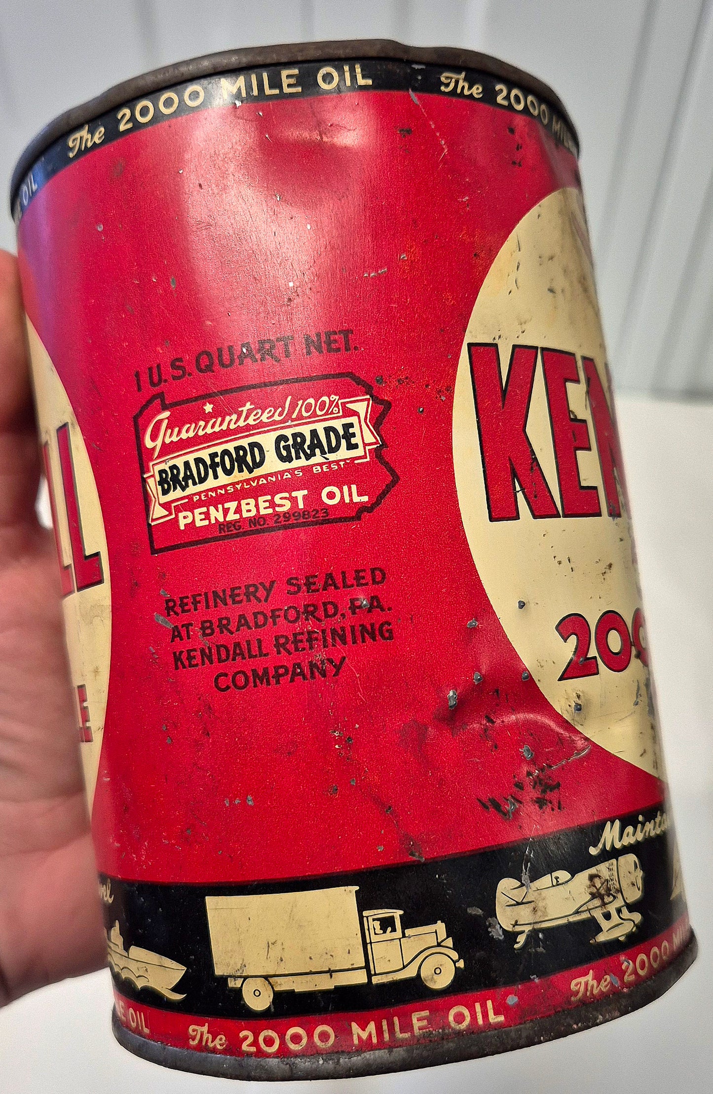 Bidon d'huile KENDALL