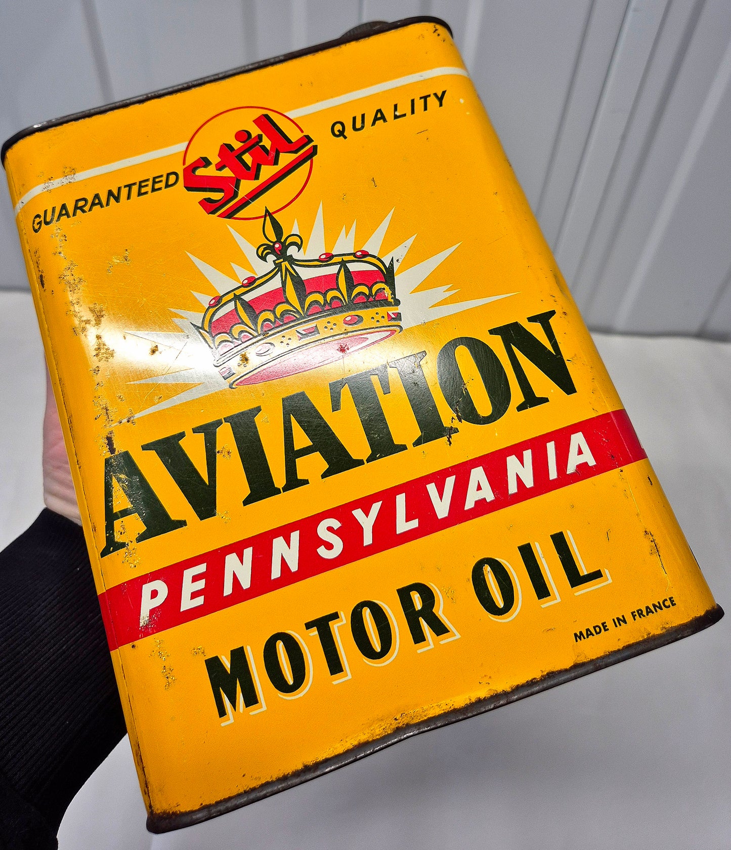 Bidon d'huile STIL aviation