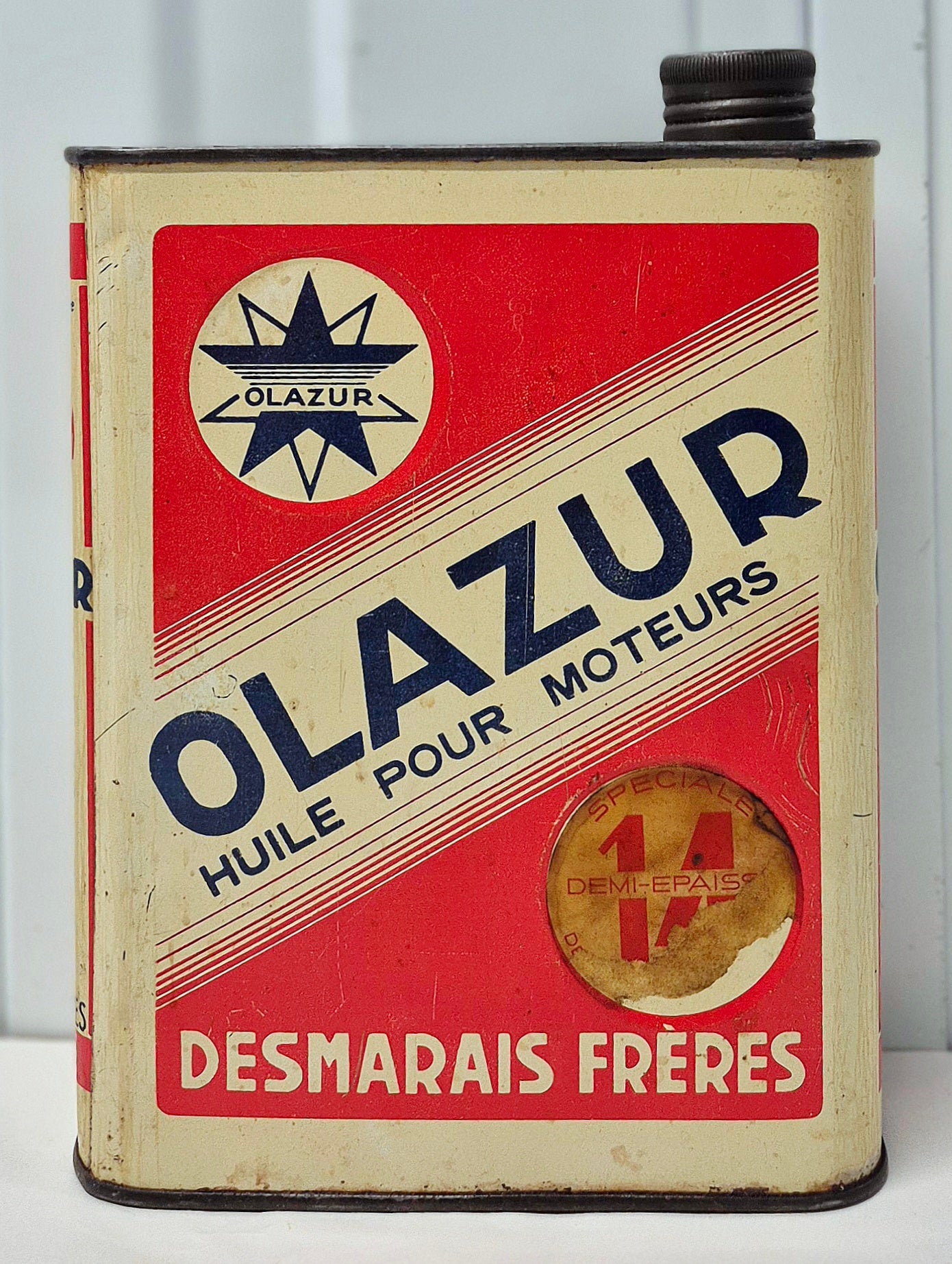 Bidon d'huile OLAZUR