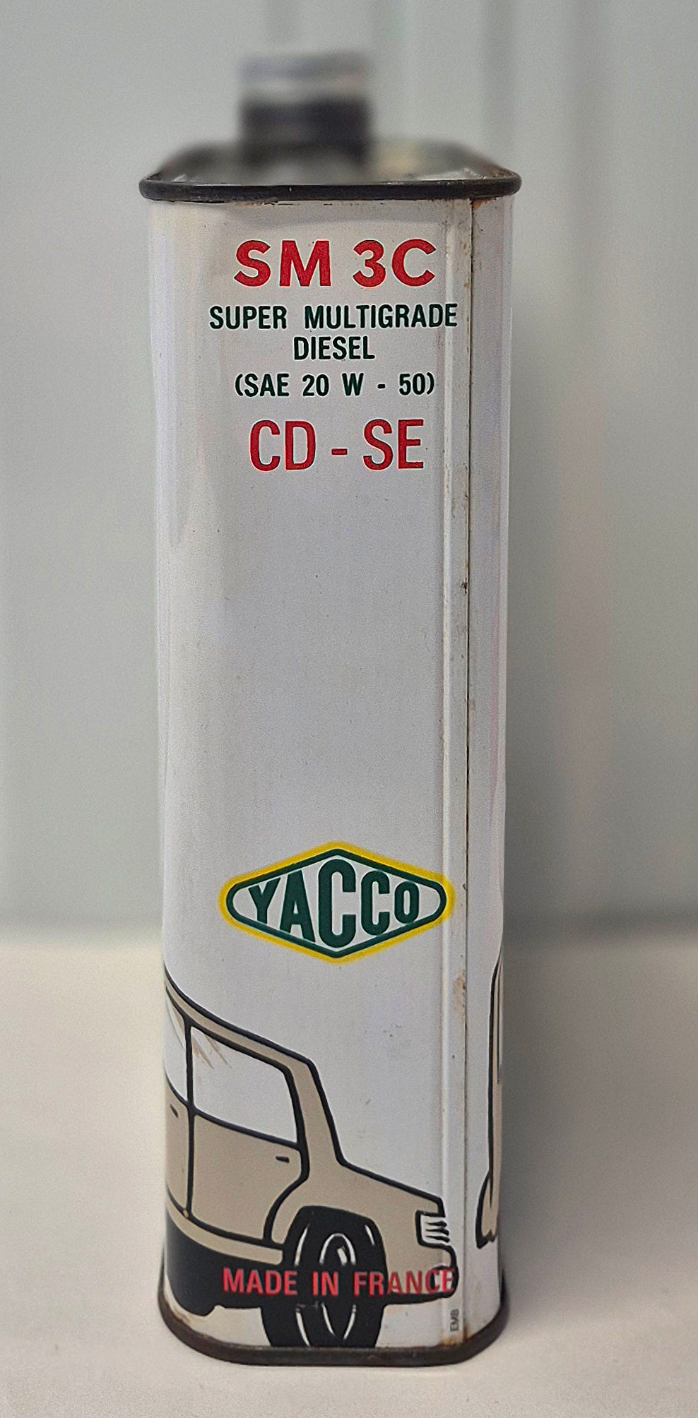 Bidon d'huile YACCO SM 3C