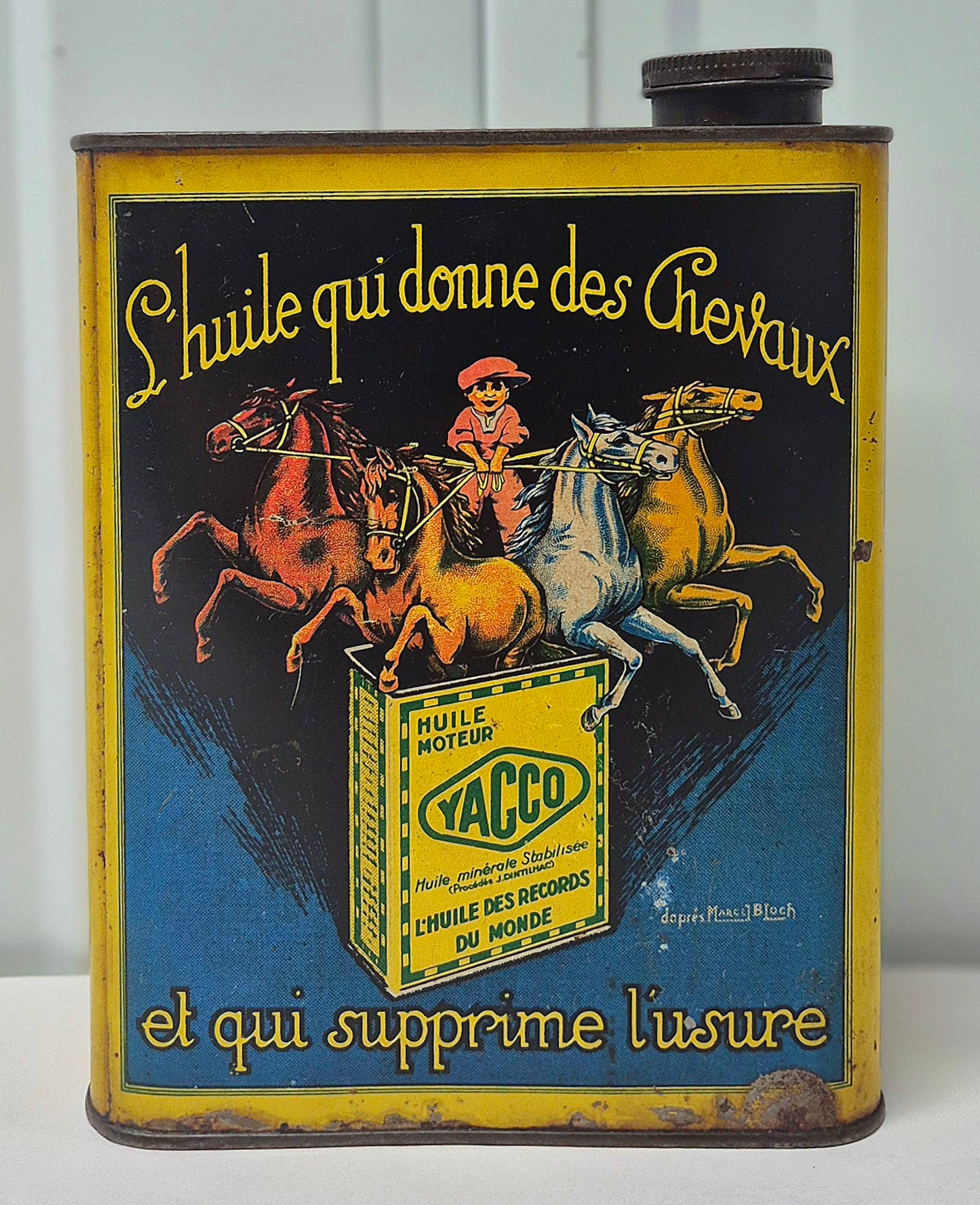 Bidon d'huile YACCO