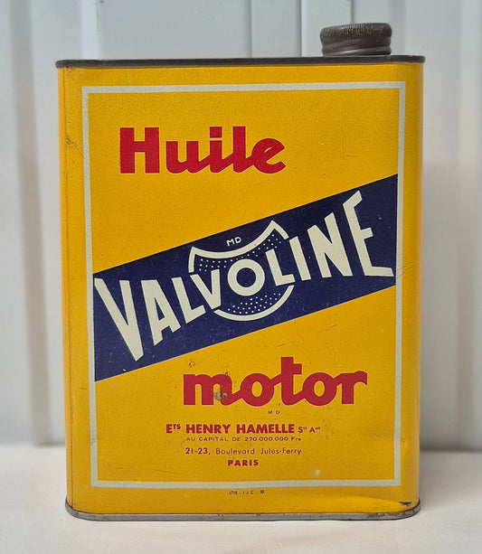 Bidon d'huile VALVOLINE