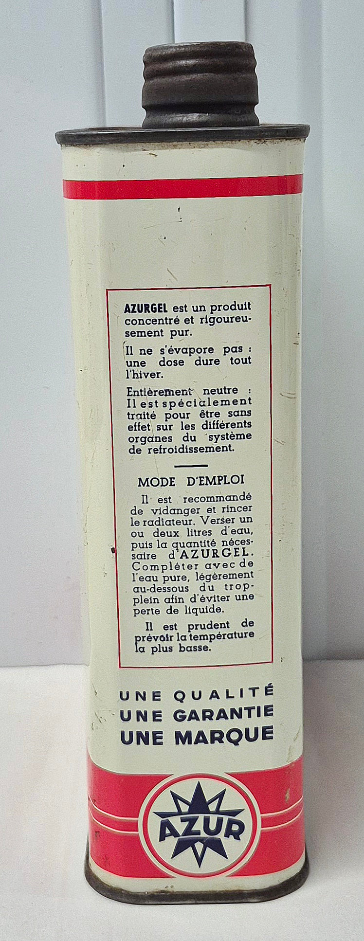 Bidon antigel AZUR