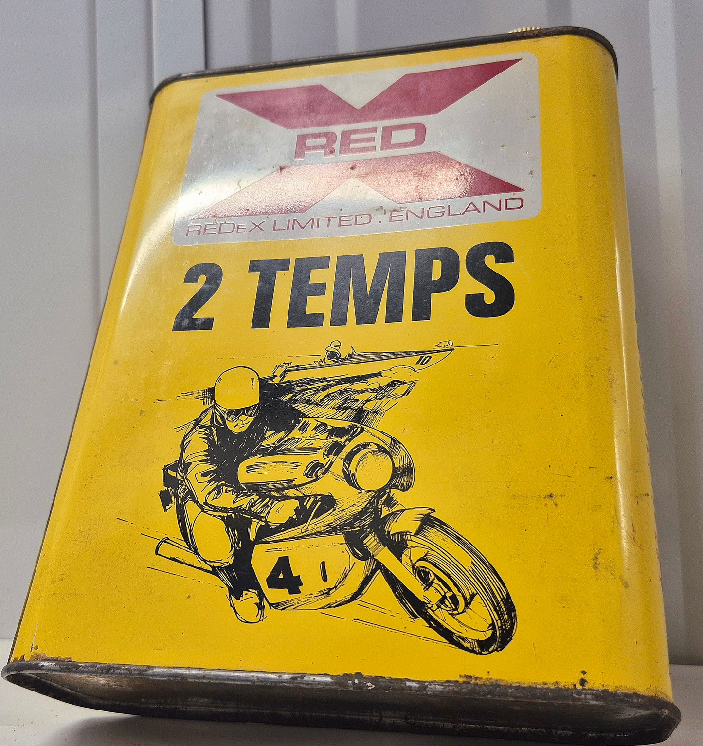 Bidon d'huile REDEX moto