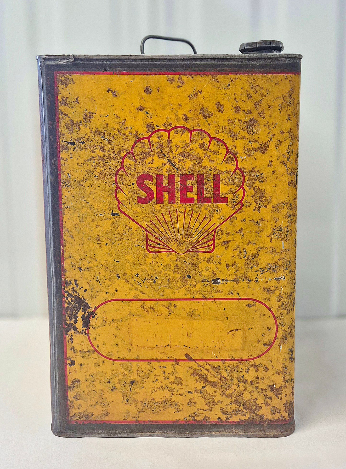 Bidon d'huile SHELL