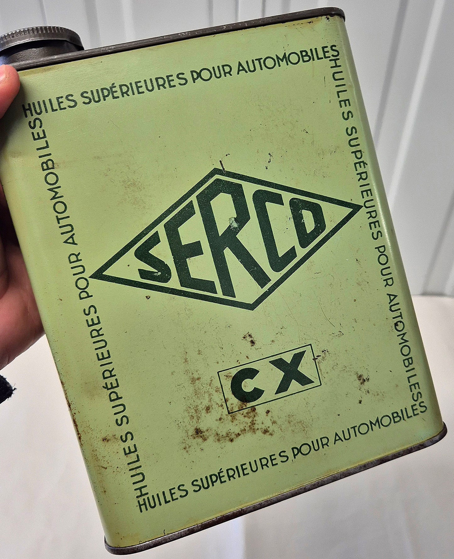 Bidon d'huile SERCO
