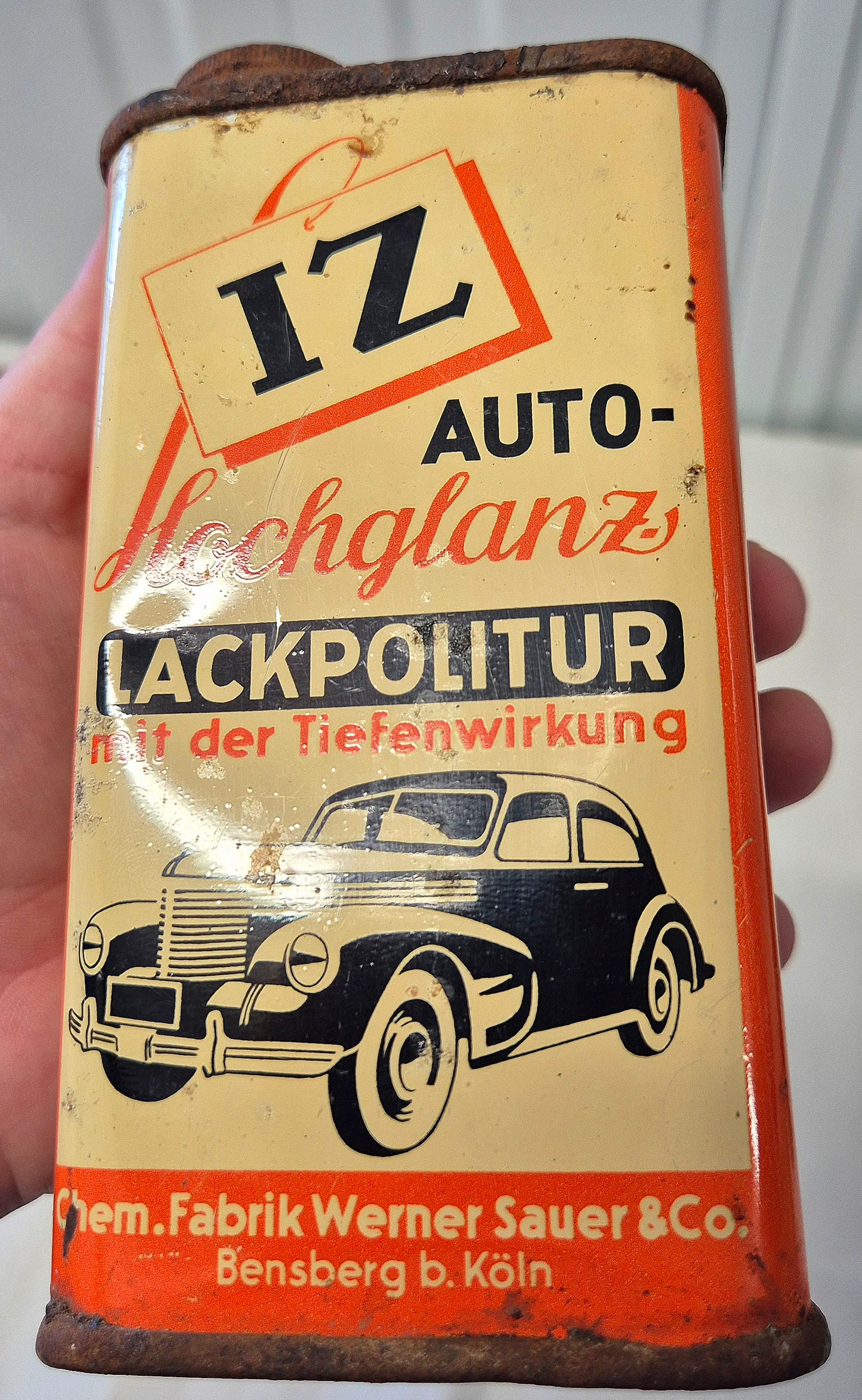 Bidon IZ lackpolitur