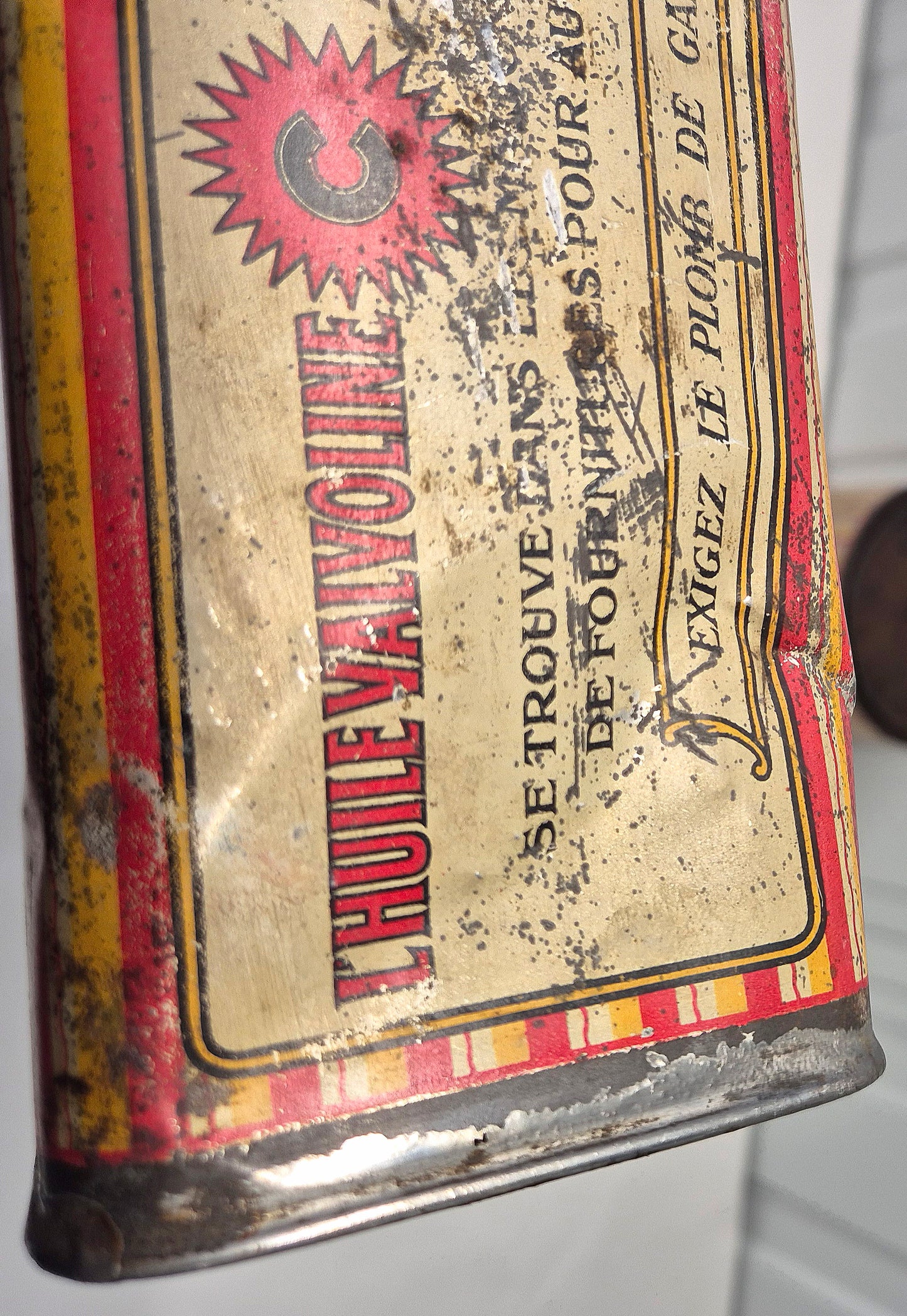 Bidon d'huile + pot de graisse VALVOLINE