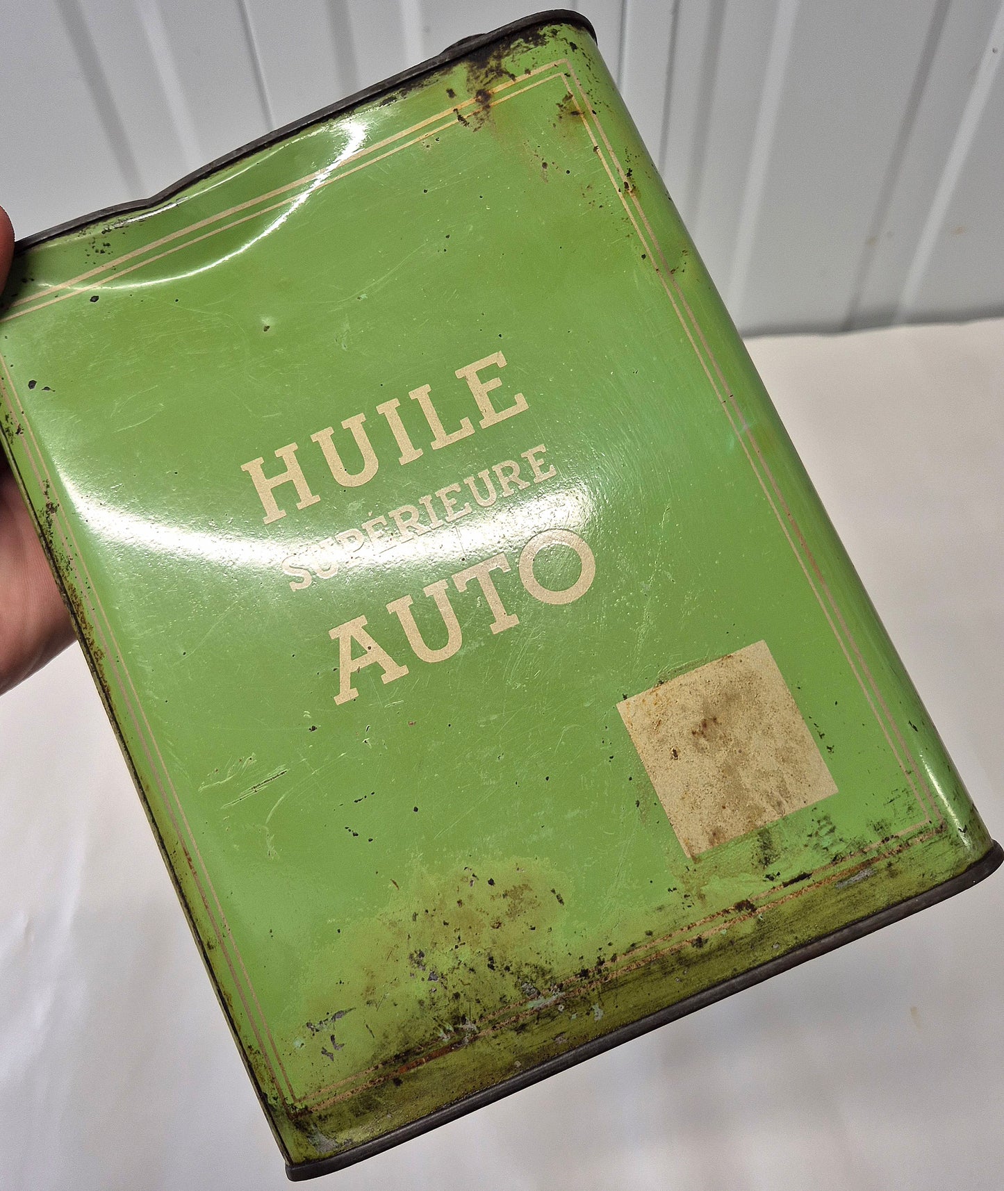 Bidon d'huile "Supérieur Auto"