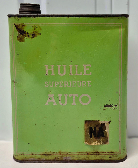 Bidon d'huile "Supérieur Auto"