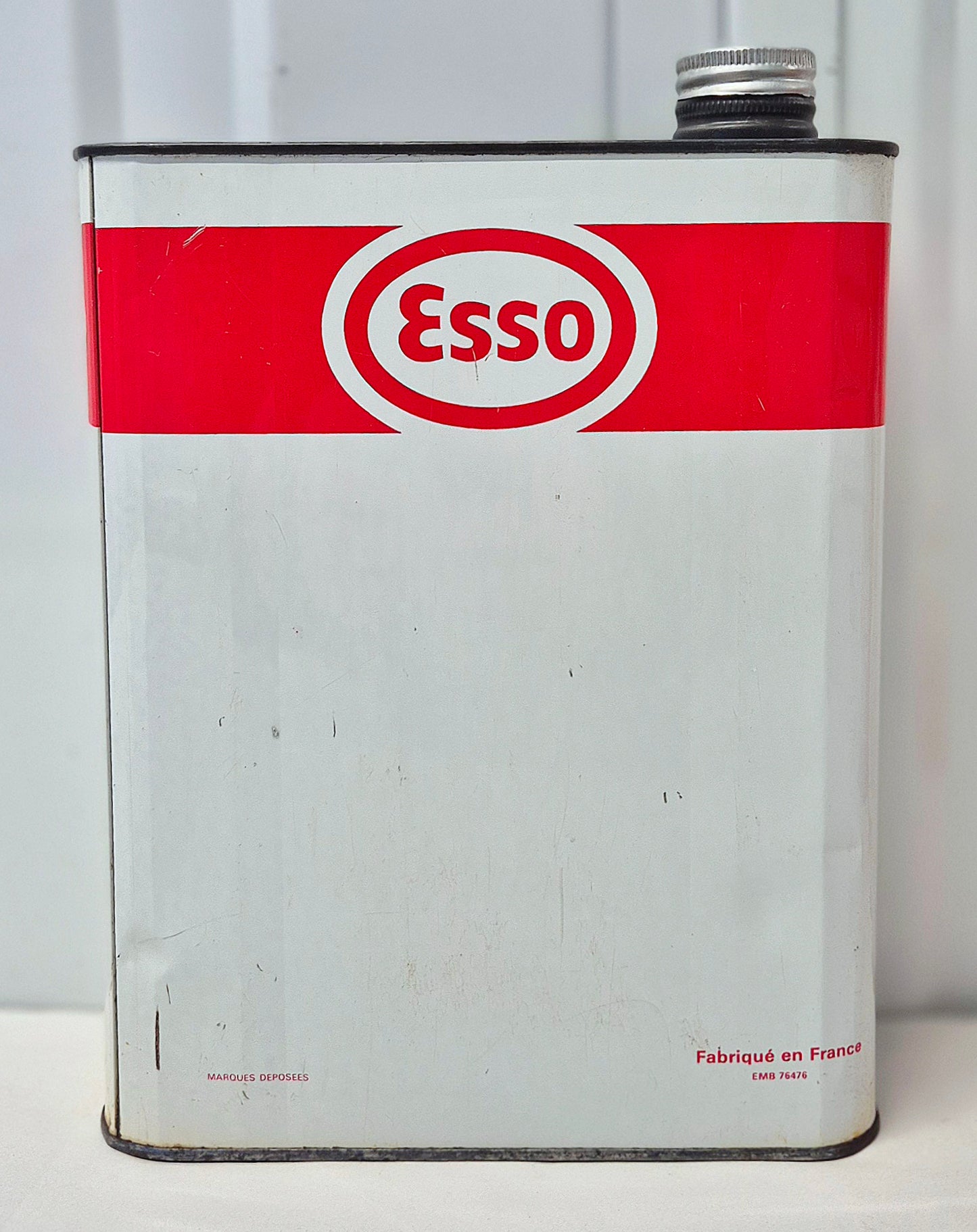 Bidons d'huile ESSO 2 Temps