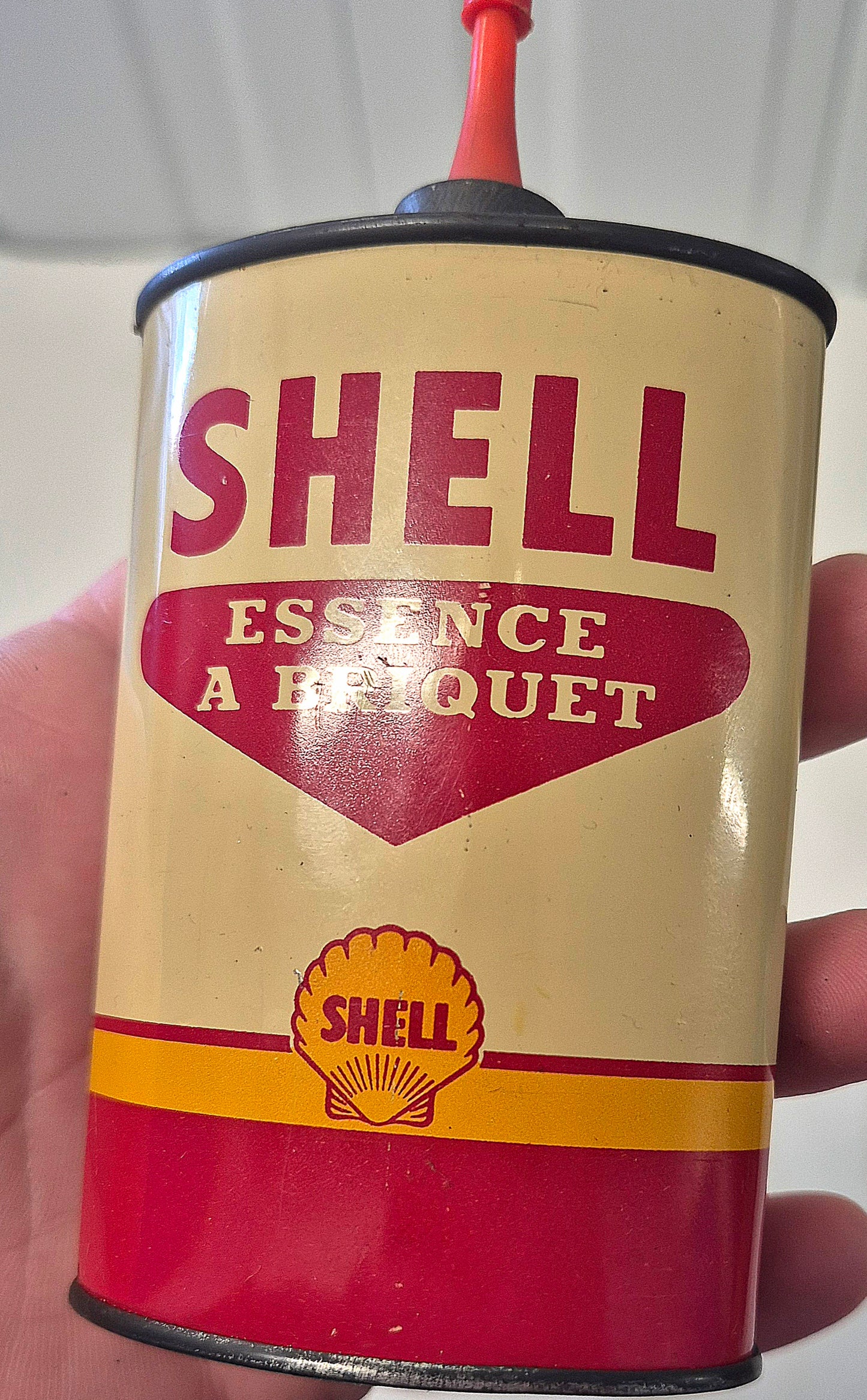 Burette SHELL "Essence a Briquet"