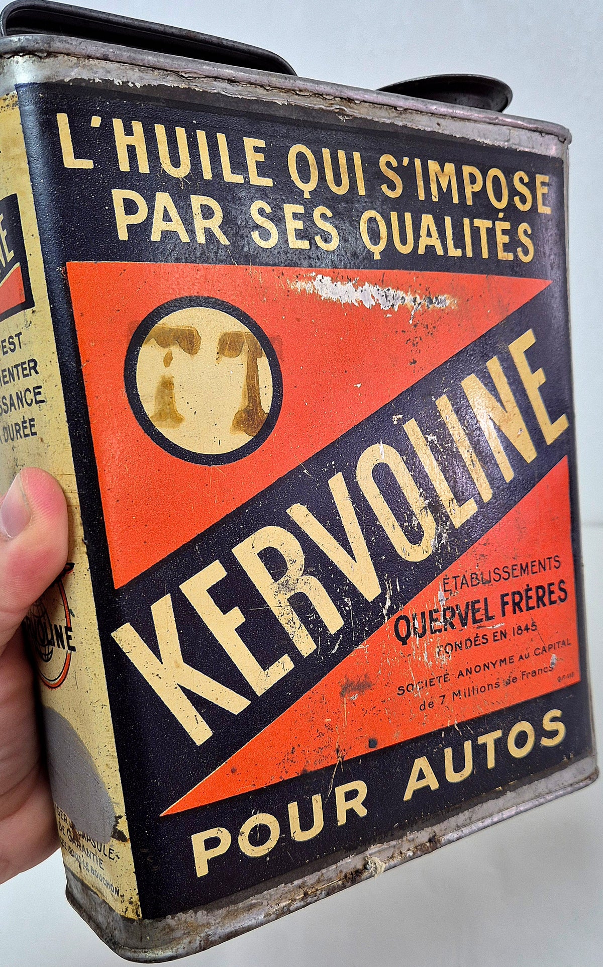 Bidon d'huile KERVOLINE