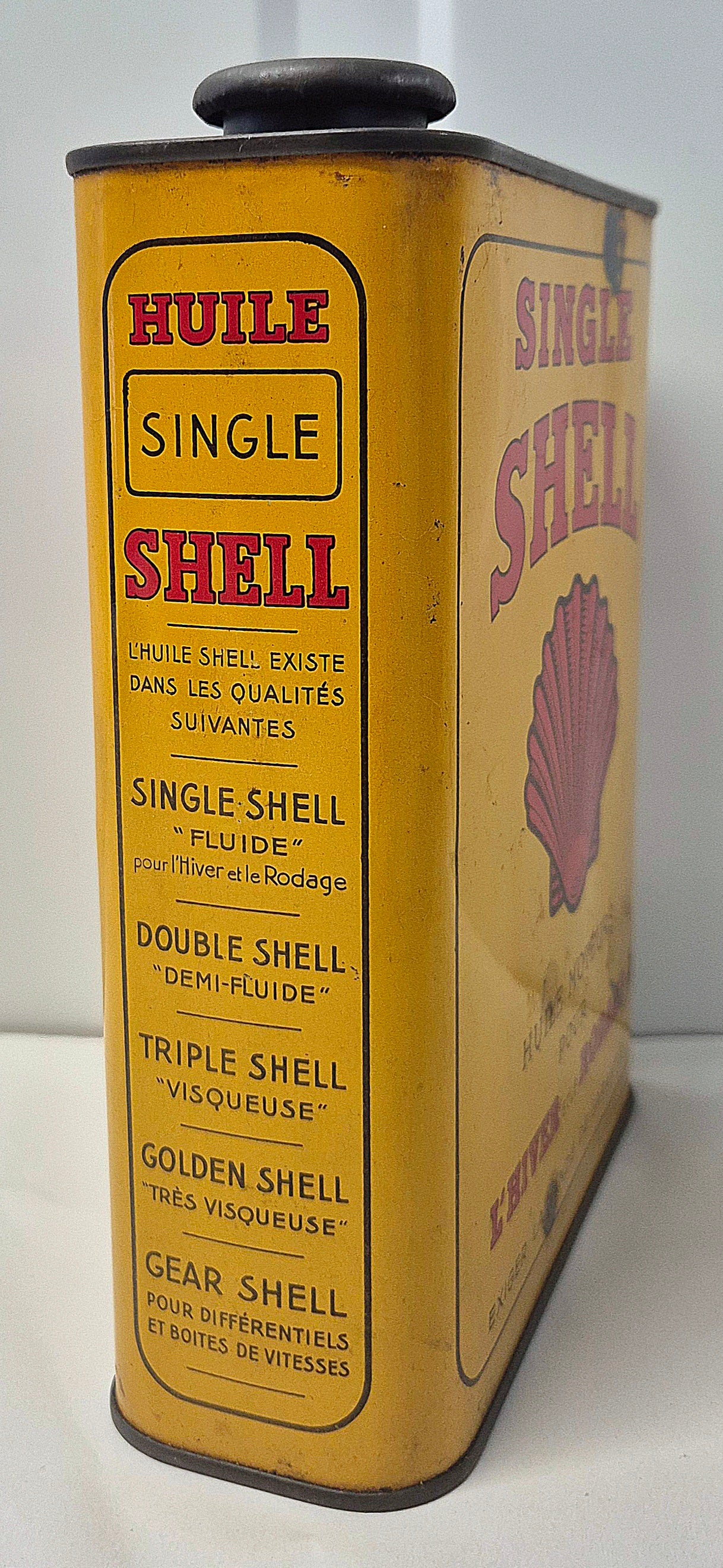 Bidon d'huile SHELL Single