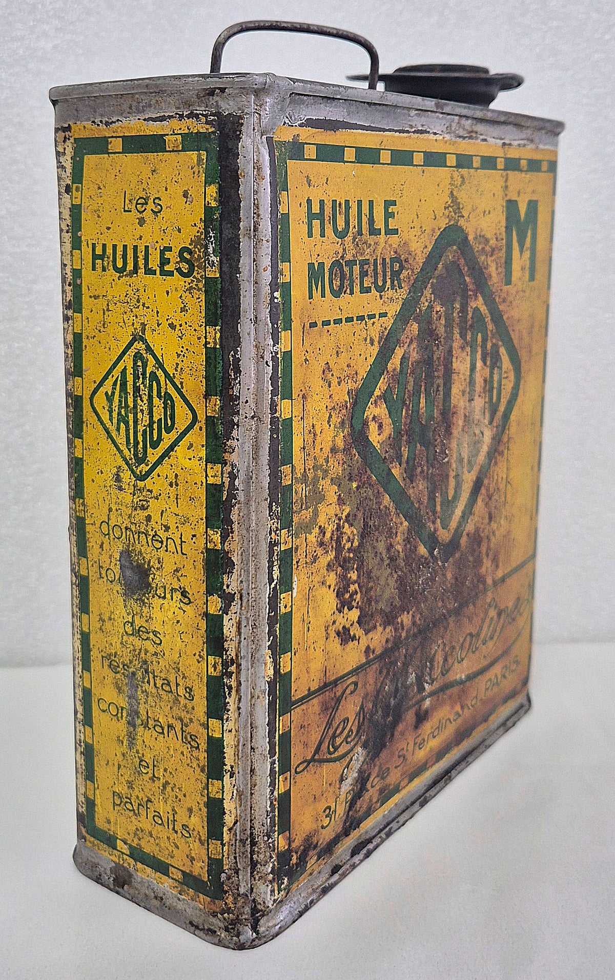 Bidon d'huile YACCO