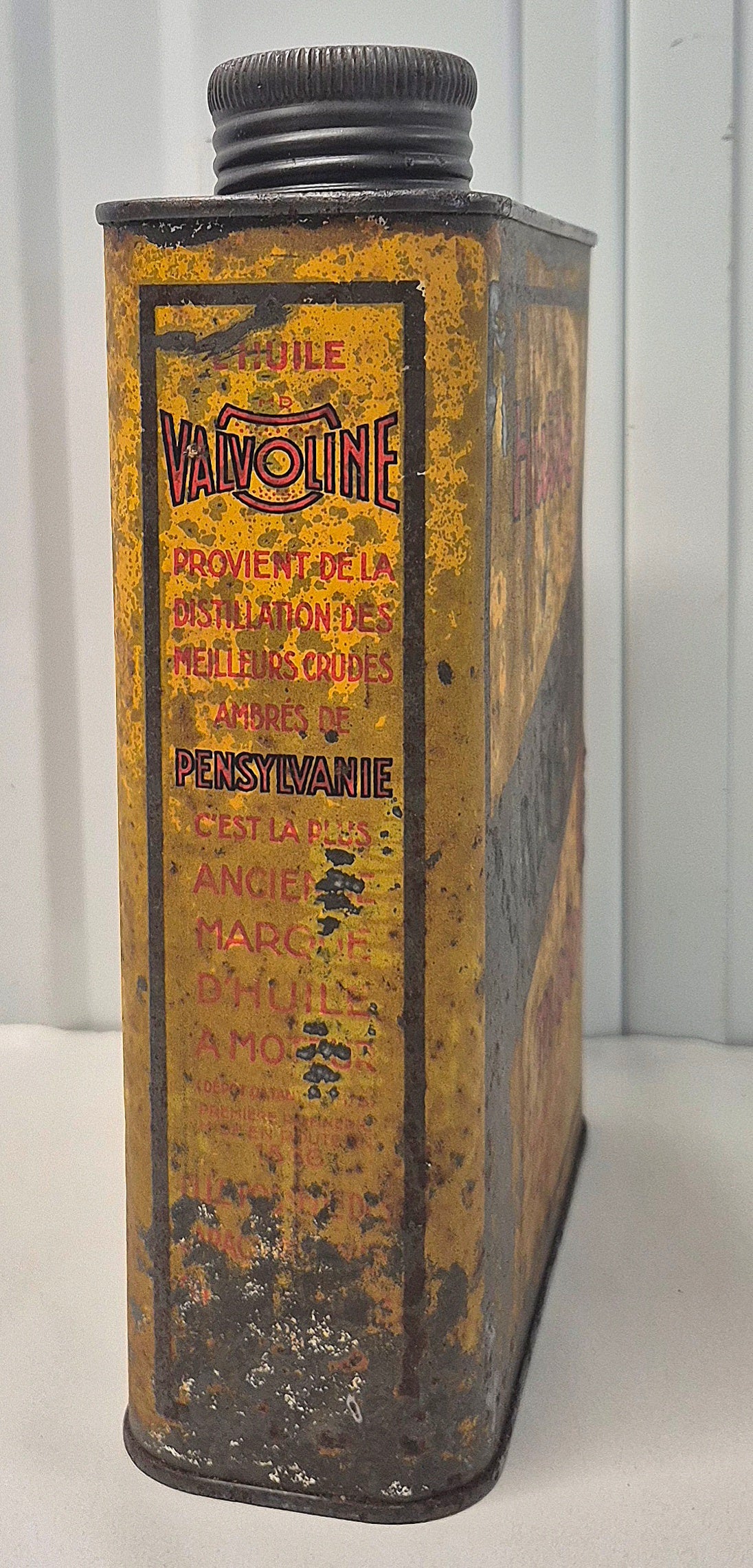 Bidon d'huile VALVOLINE