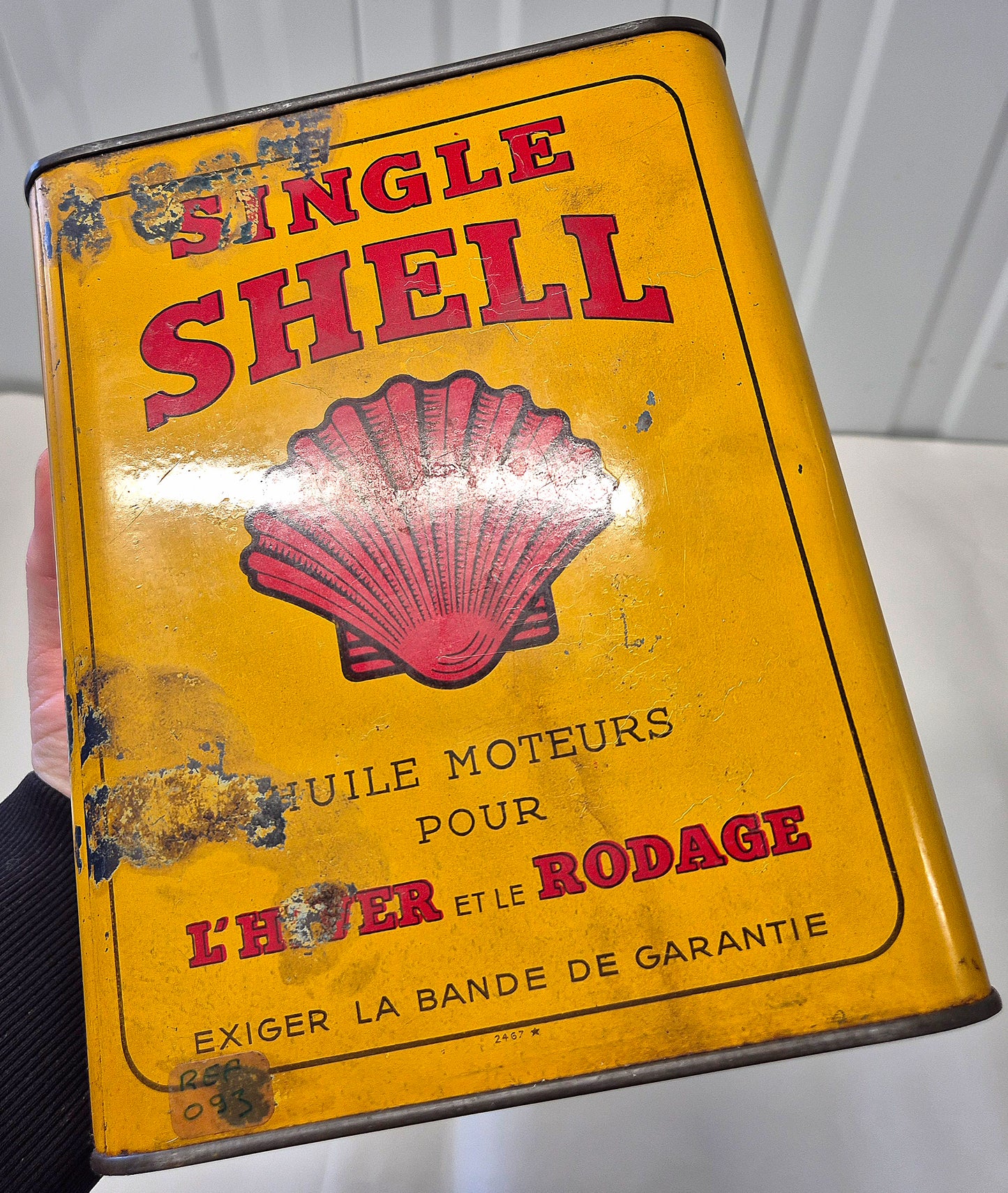 Bidon d'huile SHELL Single