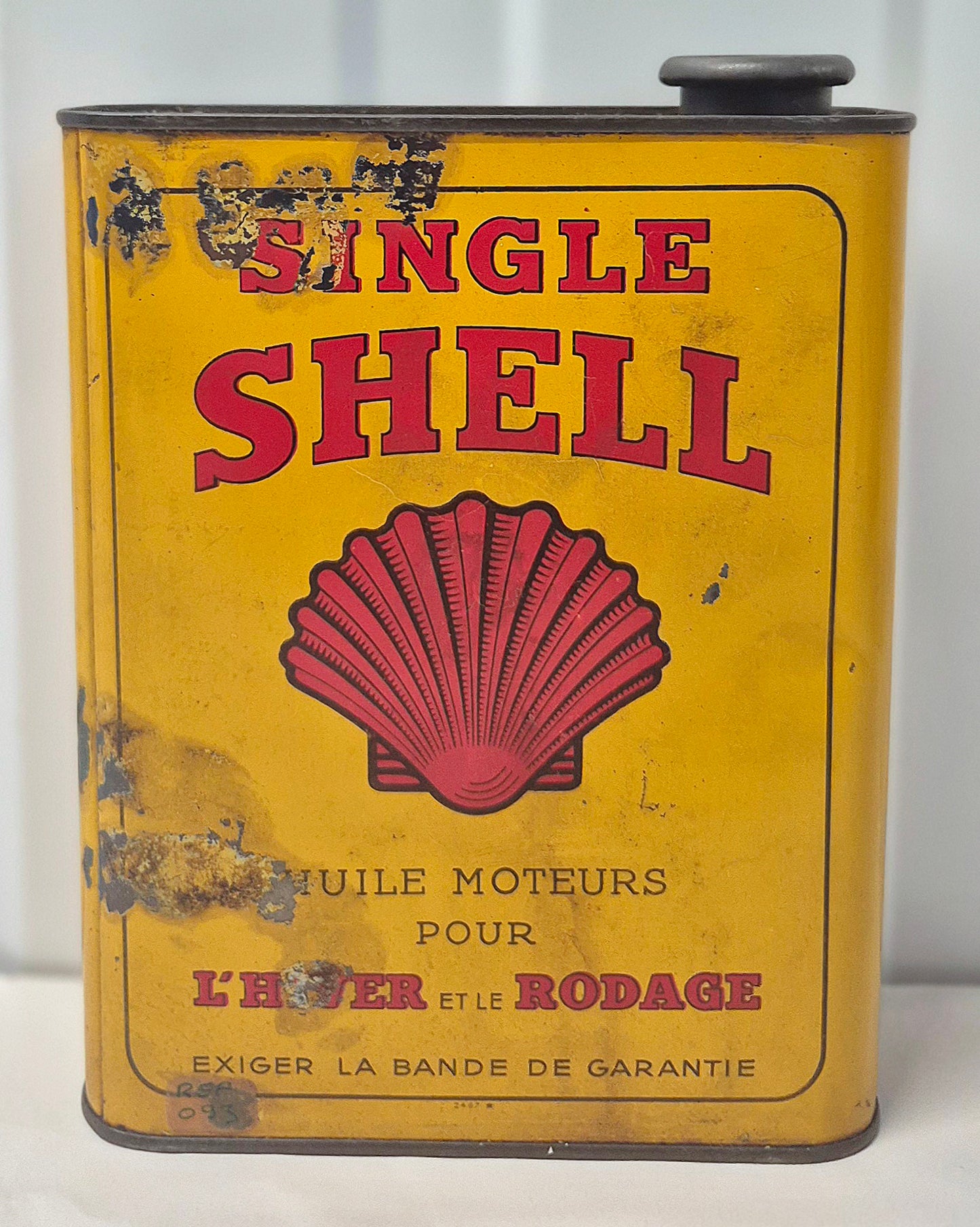 Bidon d'huile SHELL Single