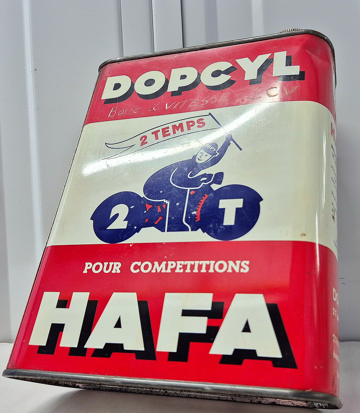 Bidon d'huile HAFA 2 temps