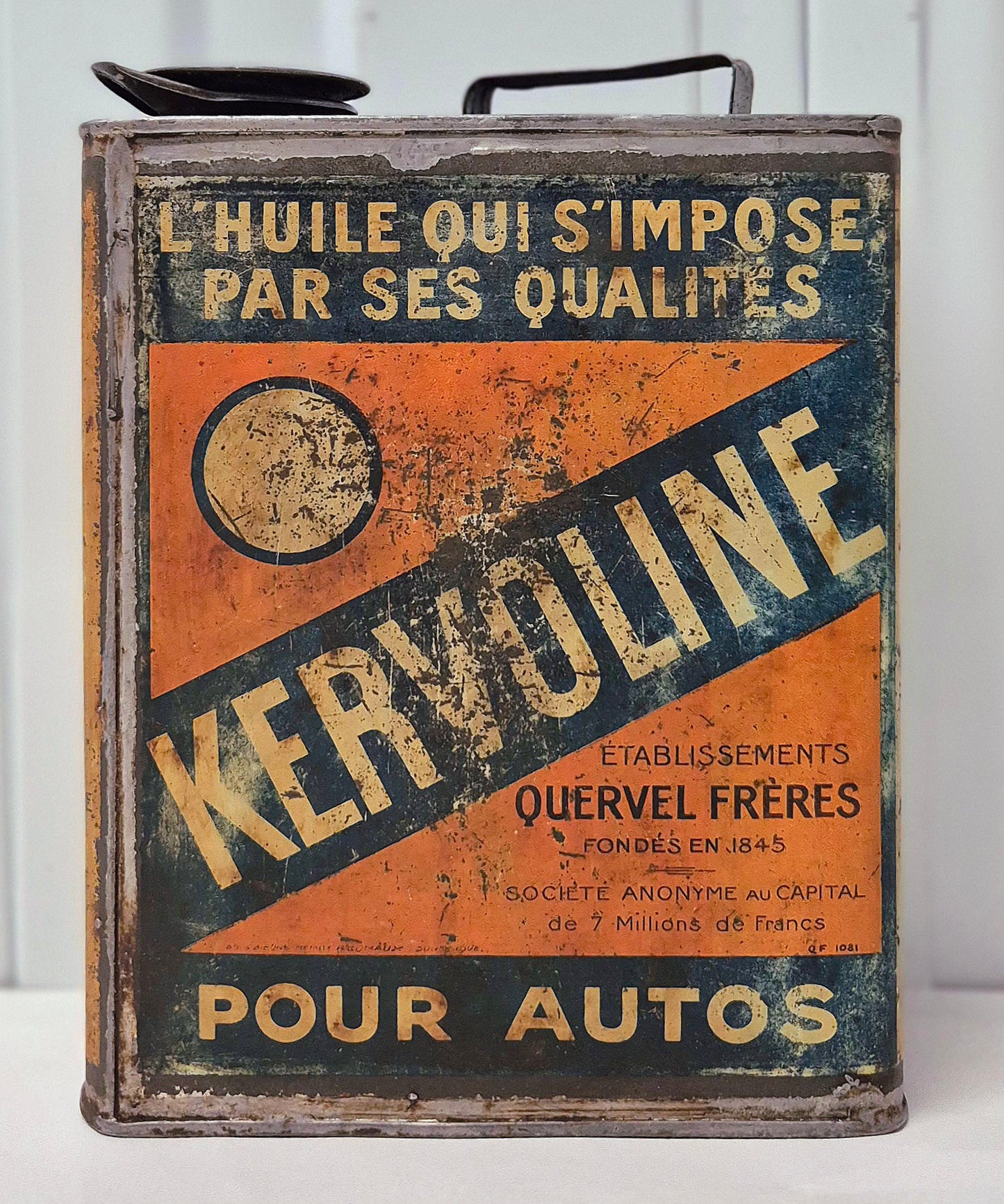 Bidon d'huile KERVOLINE