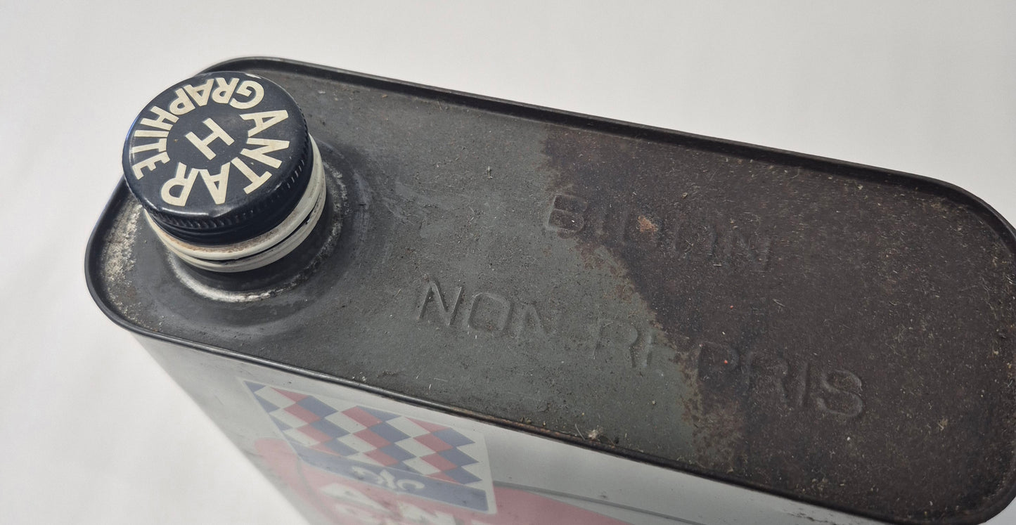Bidon d'huile ANTAR GRAPHITE