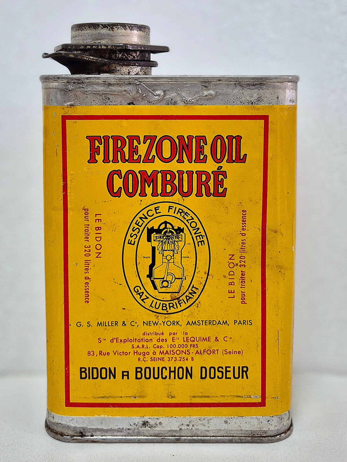 Bidon d'huile FIREZONE OIL