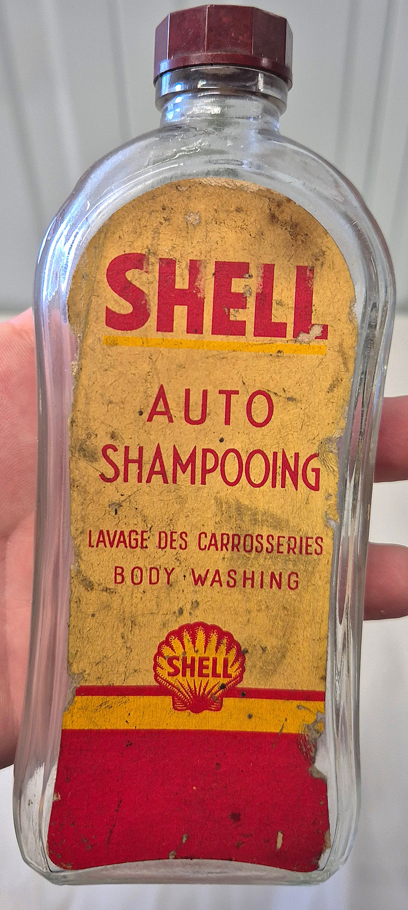 Lot 2 bouteilles SHELL