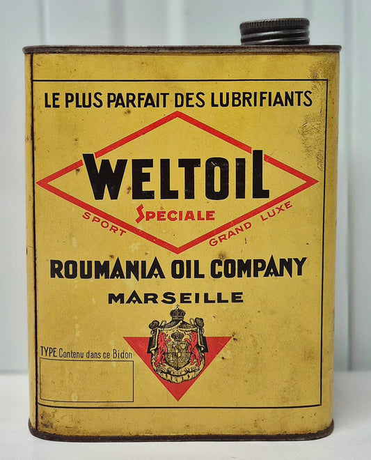 Bidon d'huile WELTOIL