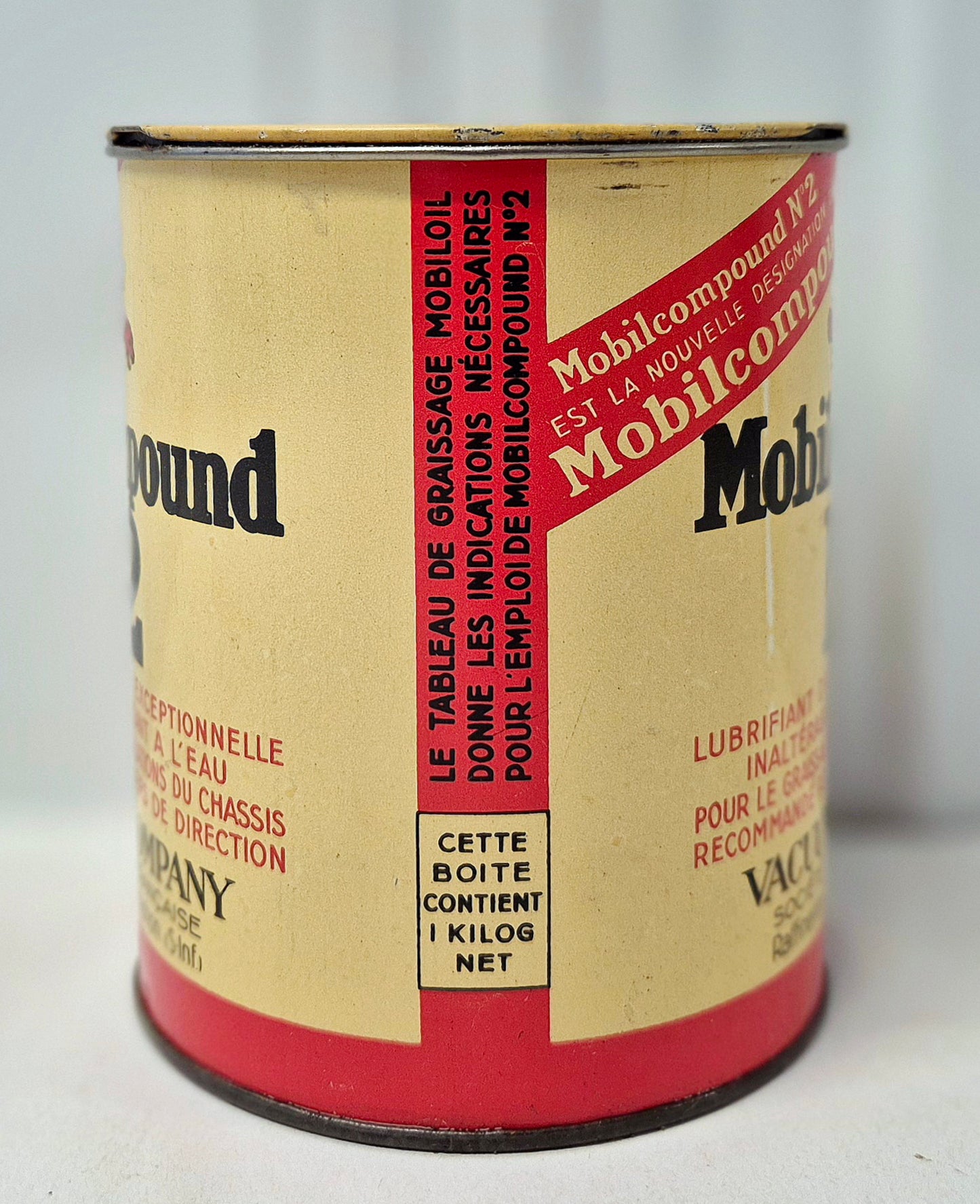 Pot de graisse MobilCompound 2
