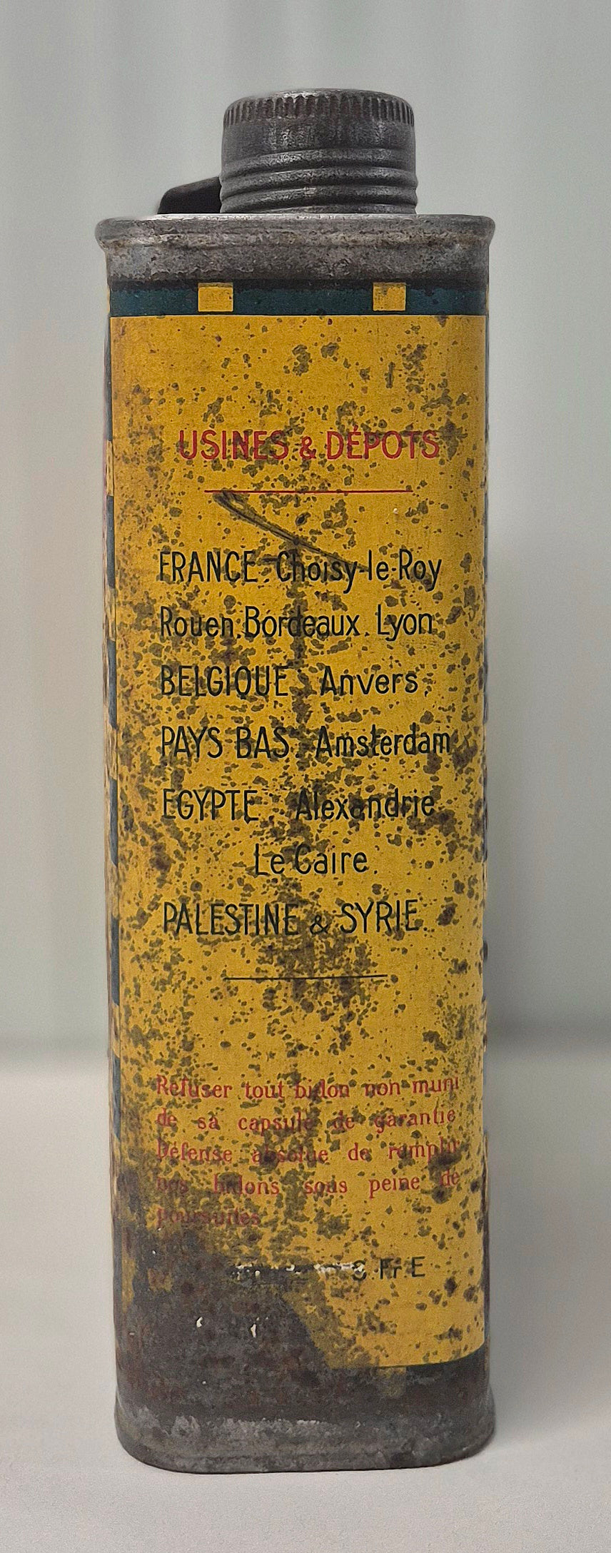Bidon d'huile TONELINE