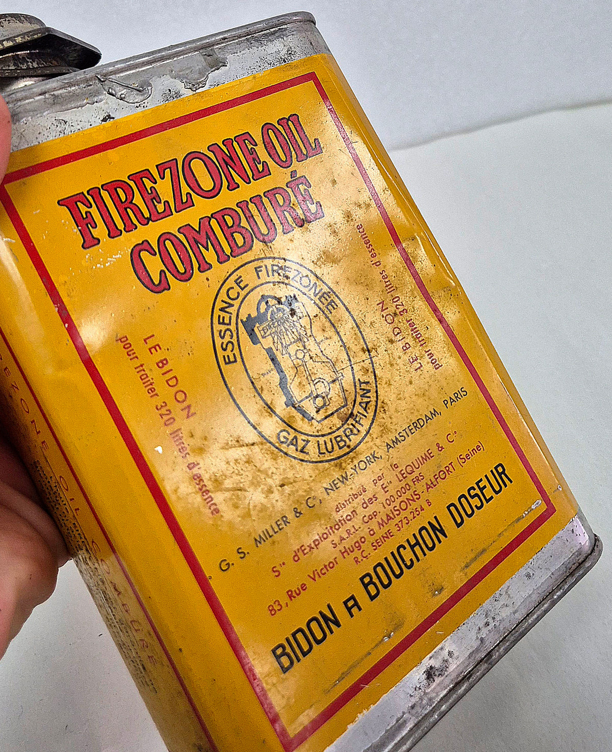 Bidon d'huile FIREZONE OIL