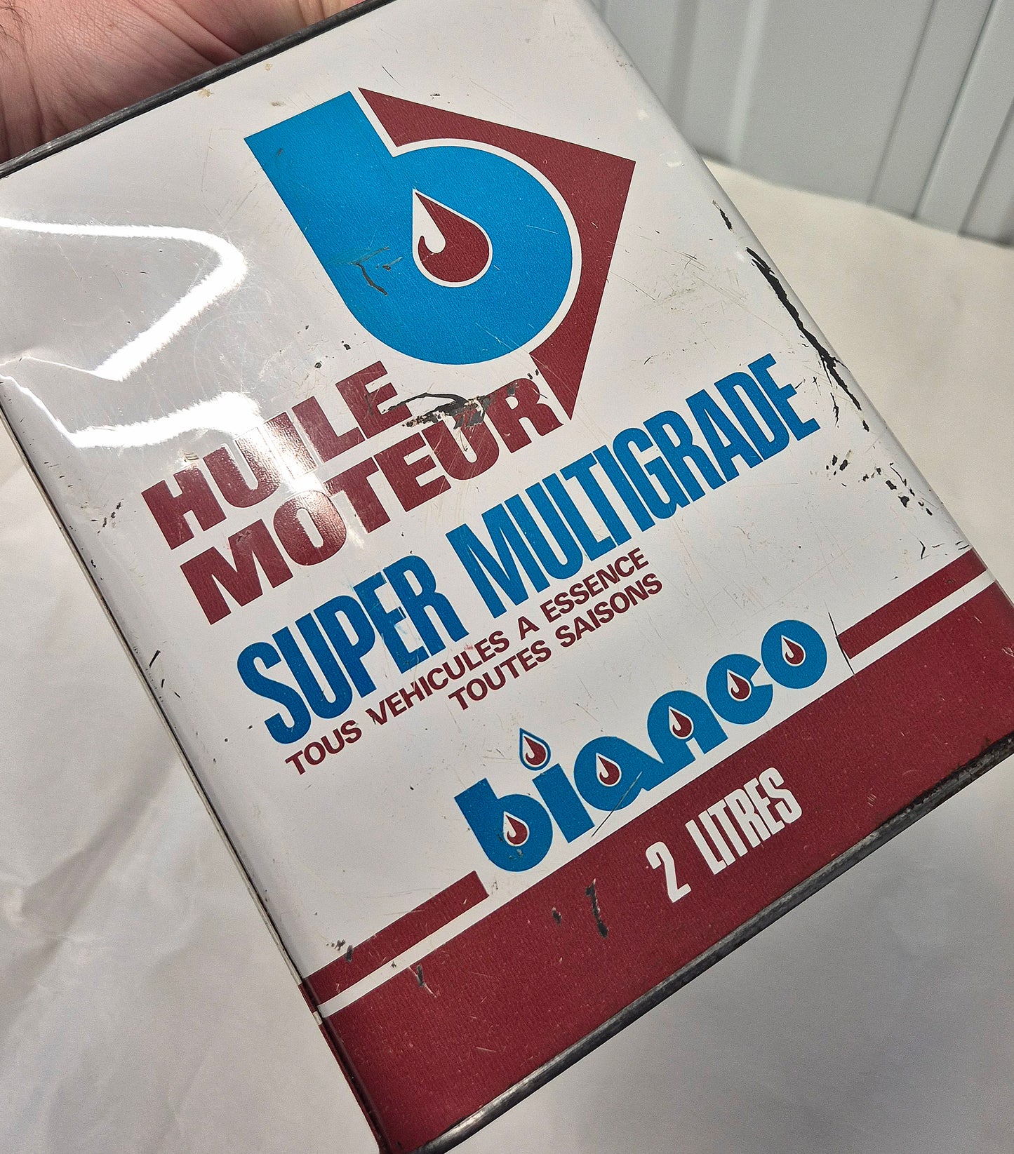 Bidon d'huile BIANCO