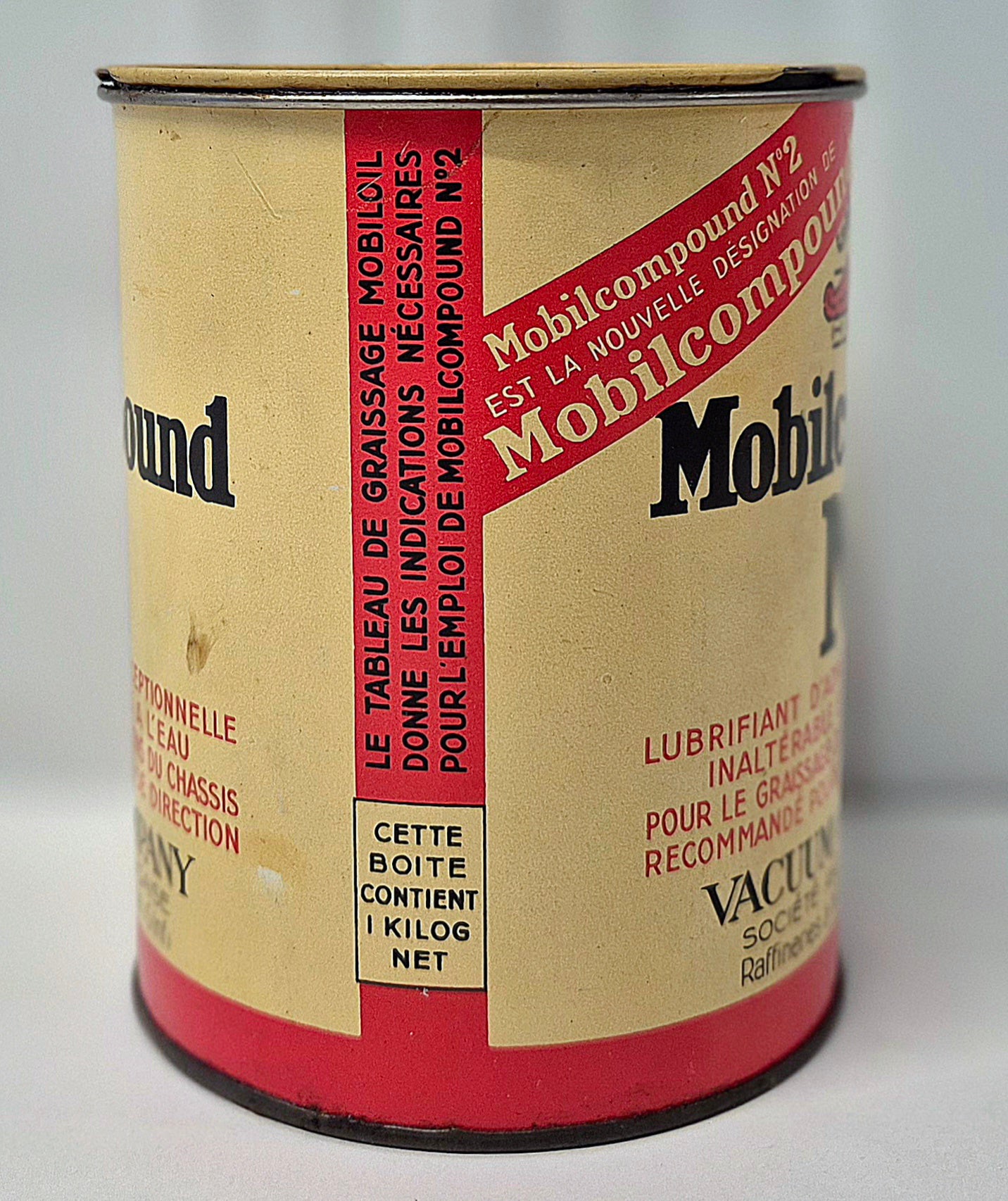 Pot de graisse MOBILCOMPOUND 2