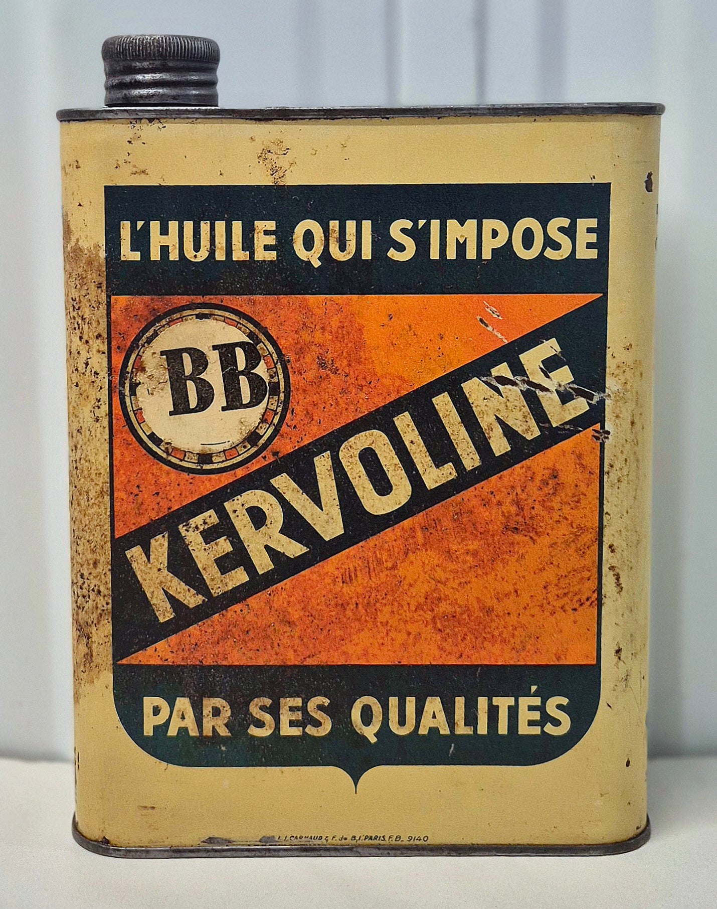 Bidon d'huile KERVOLINE