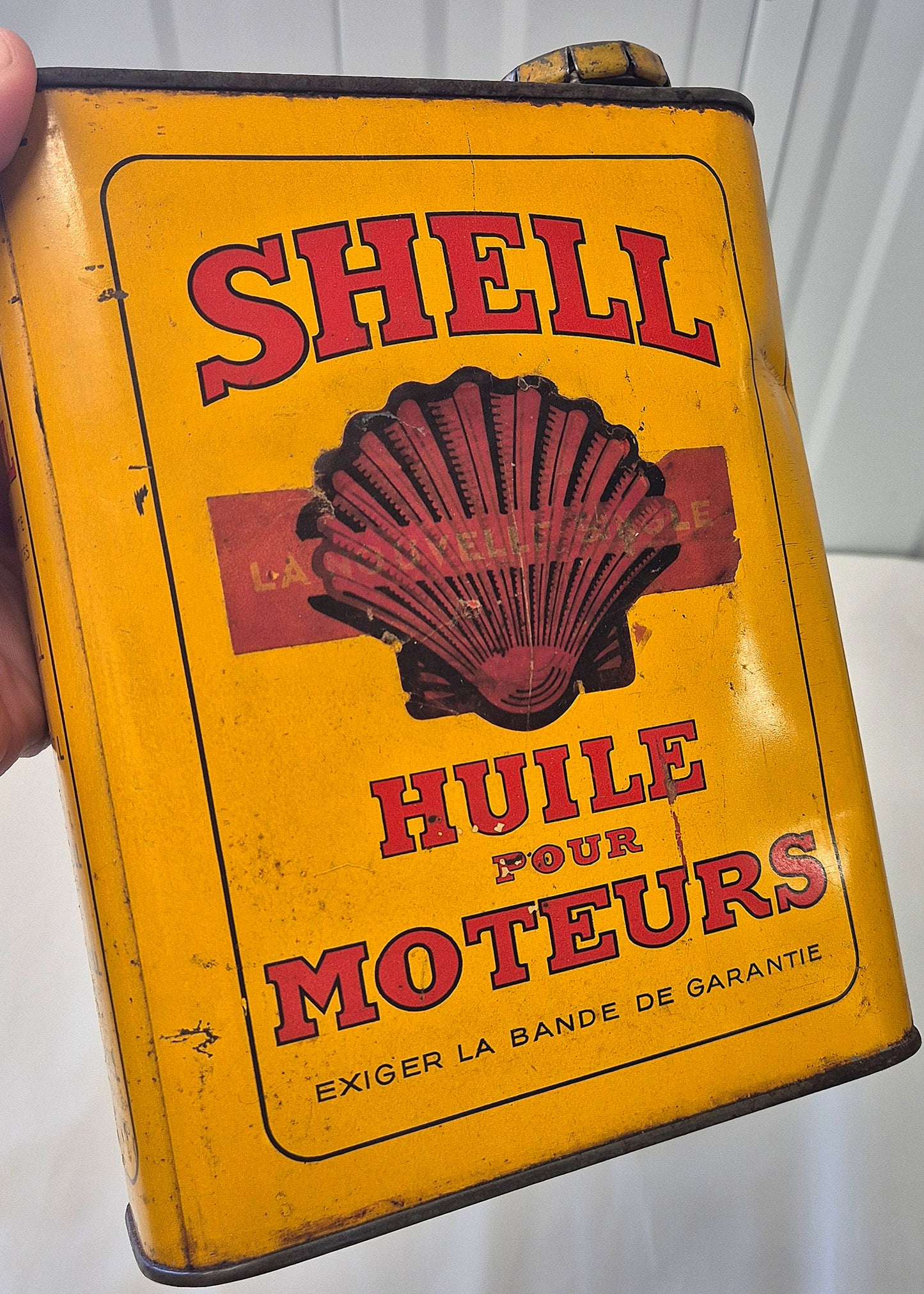 Bidon d'huile SHELL