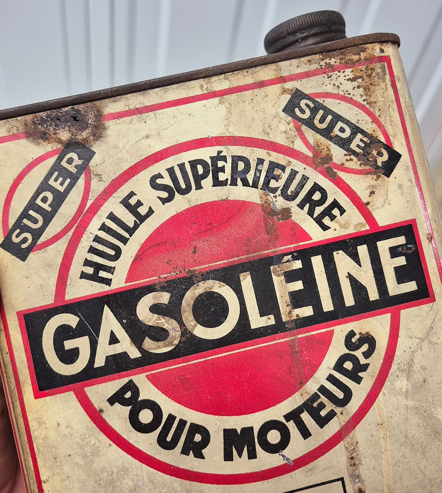 Bidon d'huile GASOLEINE