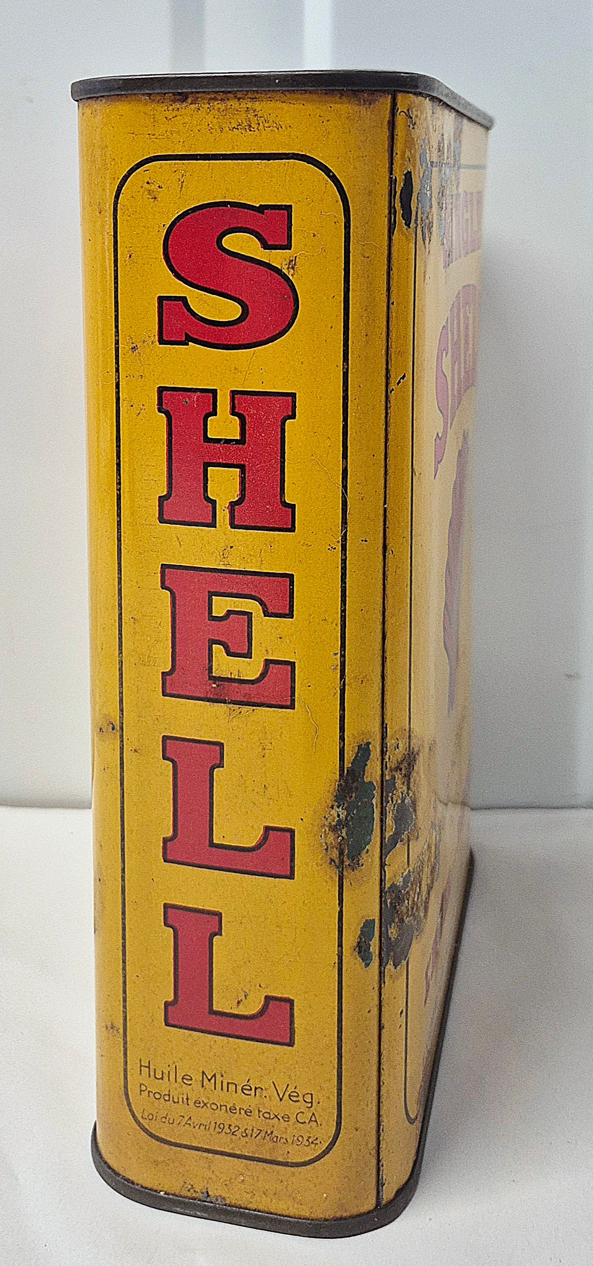 Bidon d'huile SHELL Single