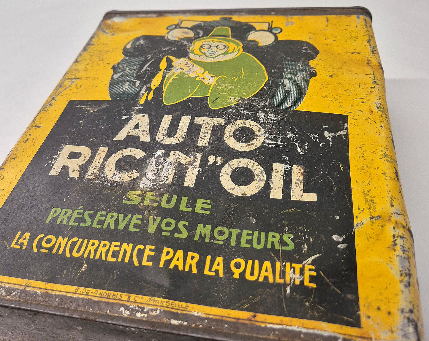 Bidon d'huile Auto RICIN'OIL