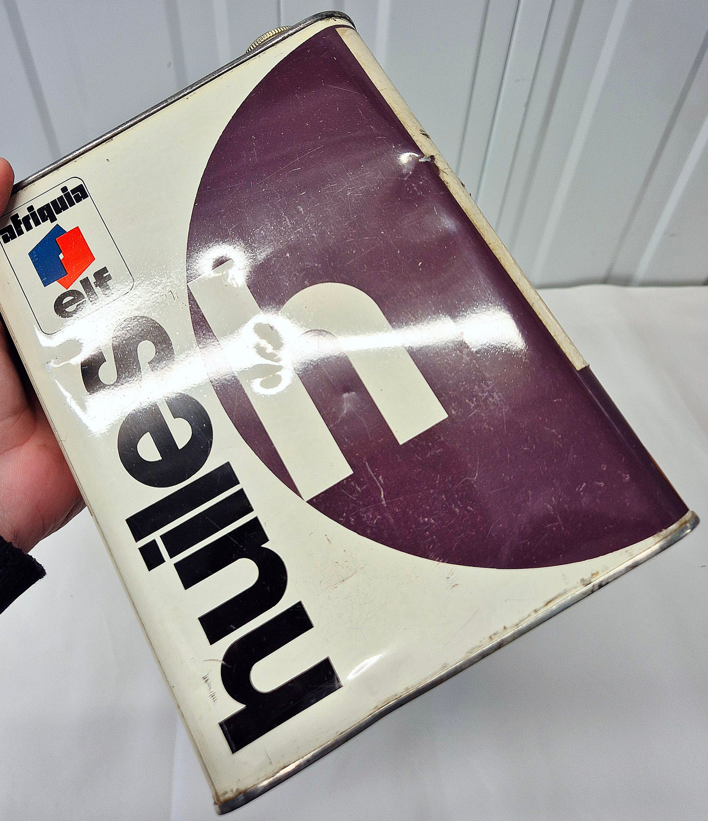 Bidon d'huile ELF Afrique