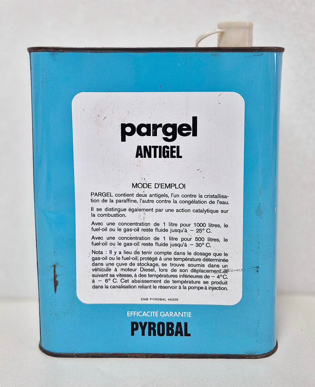 Bidon antigel PARGEL
