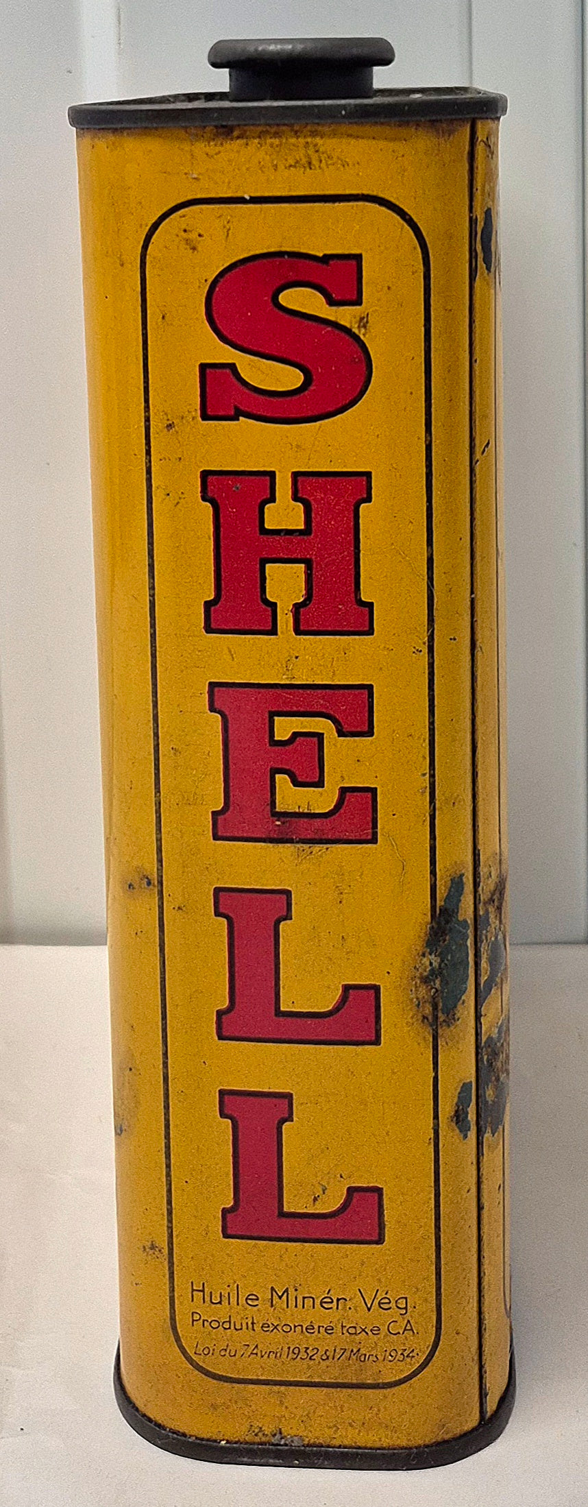 Bidon d'huile SHELL Single