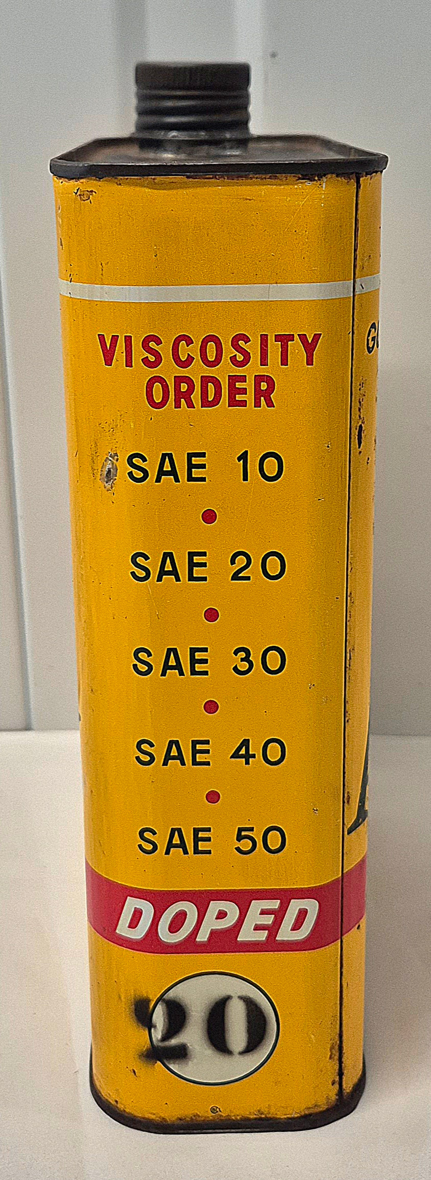 Bidon d'huile STIL aviation