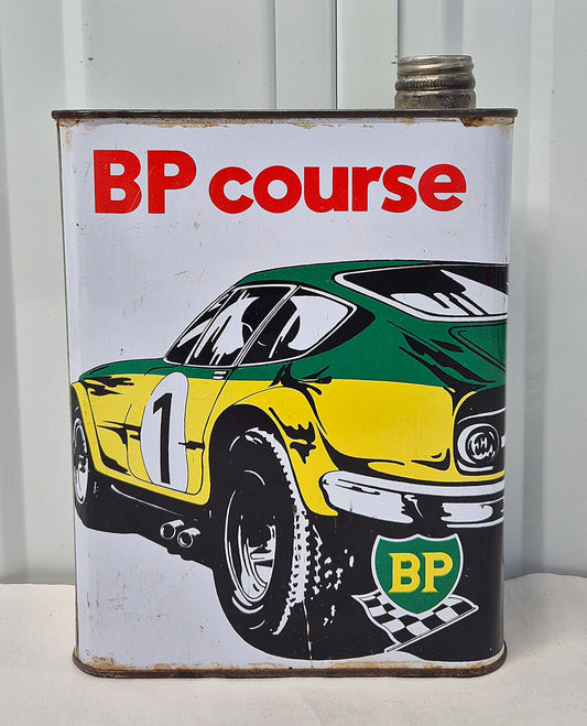Bidon d'huile BP course