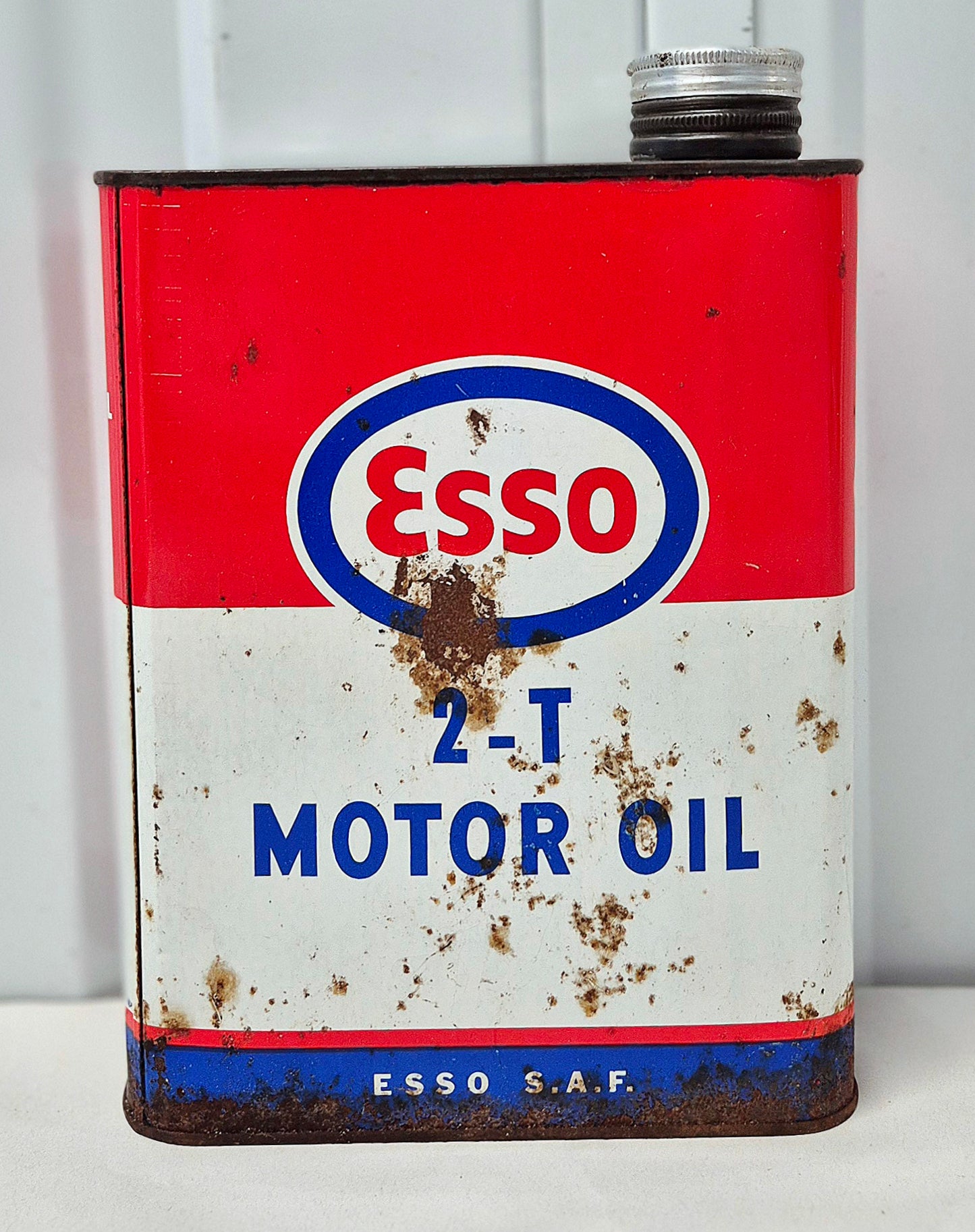 Bidon d'huile ESSO Scooter 2 Temps