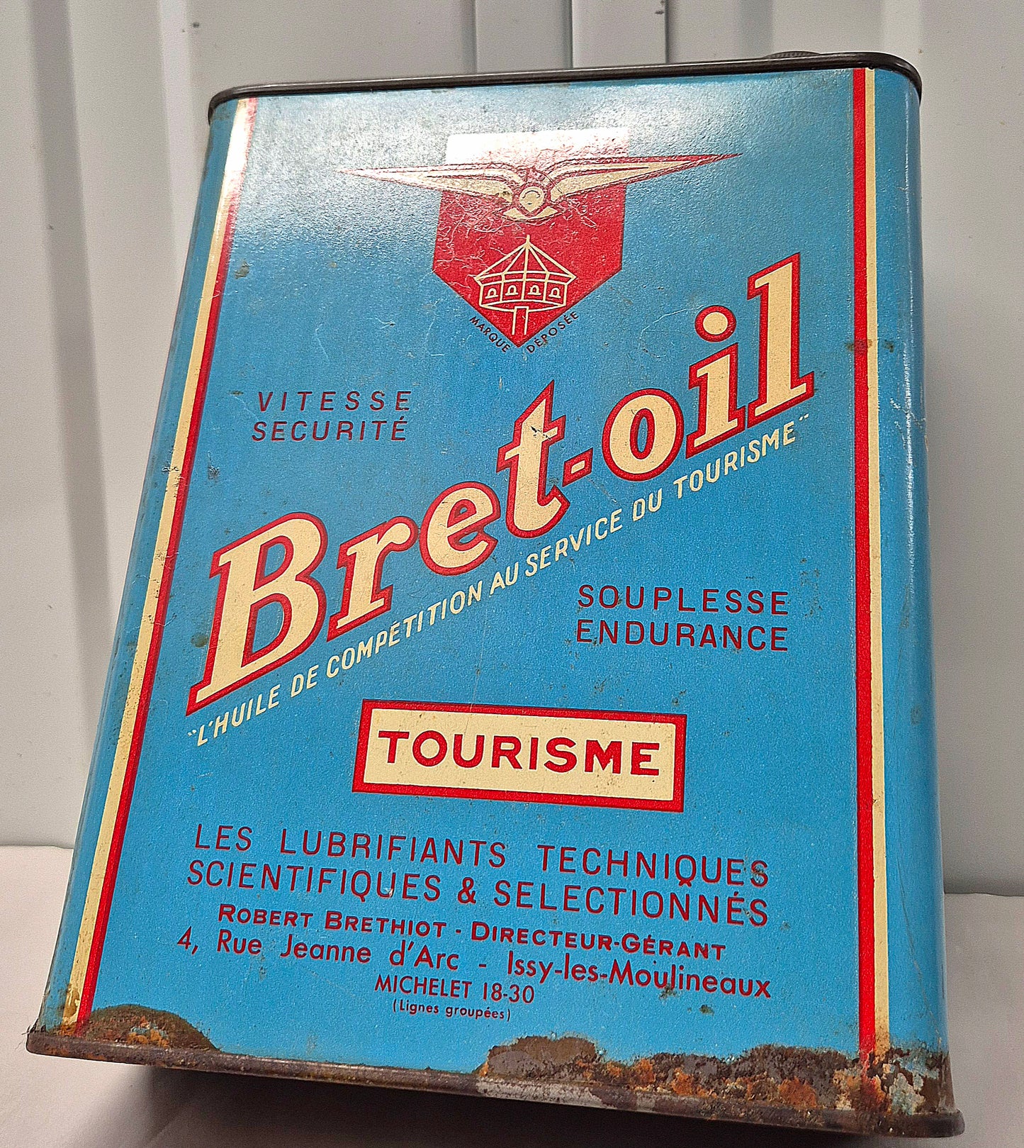 Bidon d'huile BRET-OIL