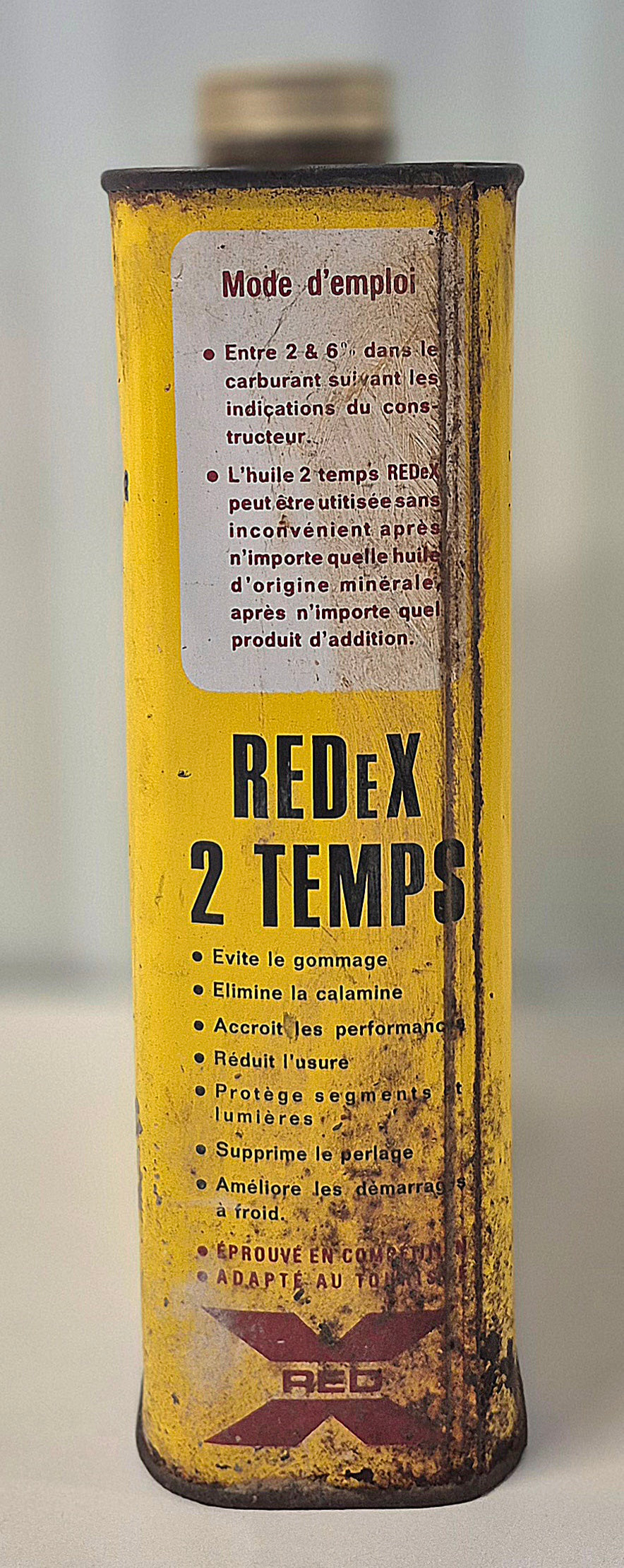 Bidon d'huile REDEX 2 temps